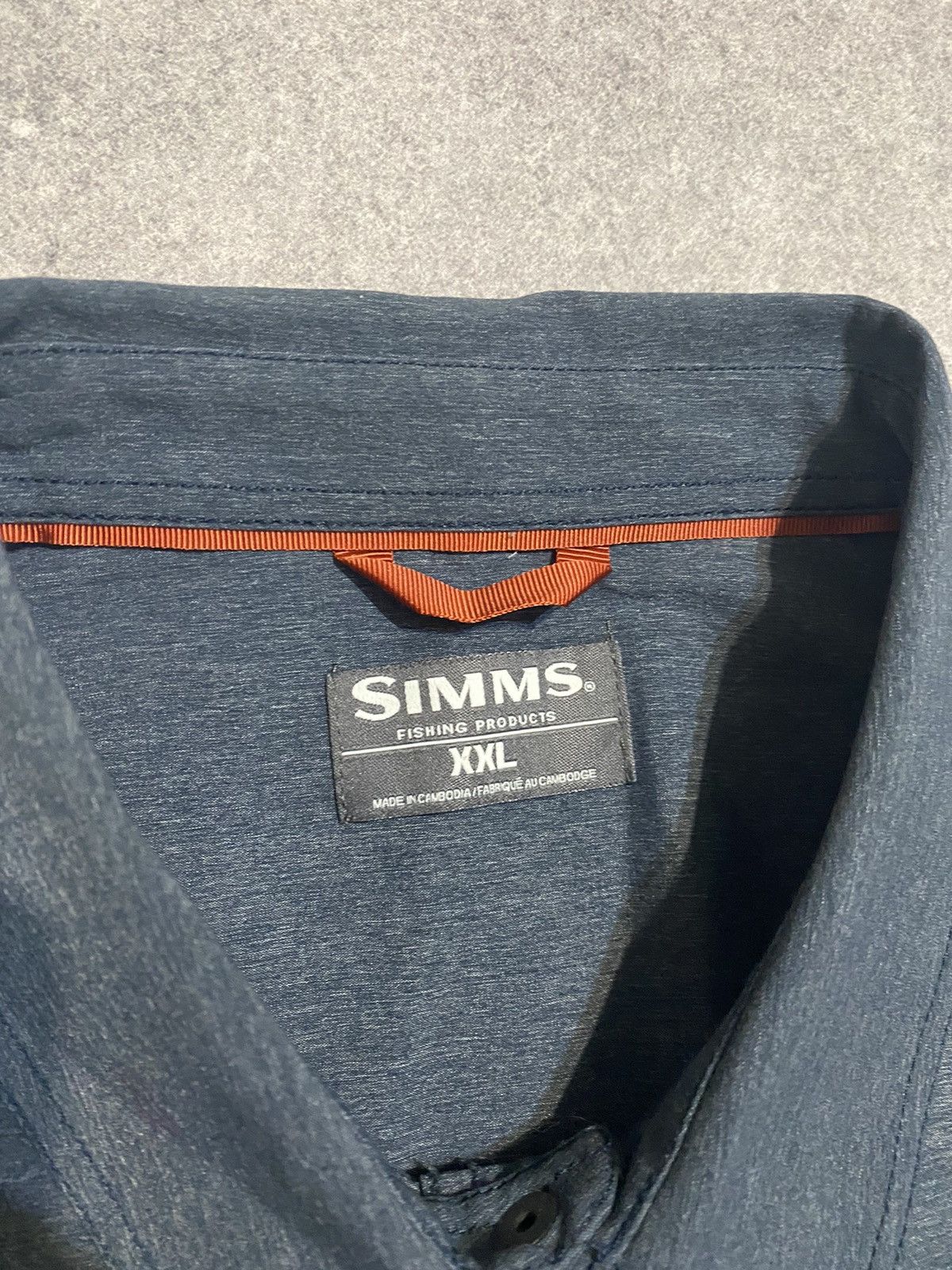 Simms Simms Prewett Stretch Woven Nylon Shirt Size US XXL / EU 58 / 5 - 4 Thumbnail