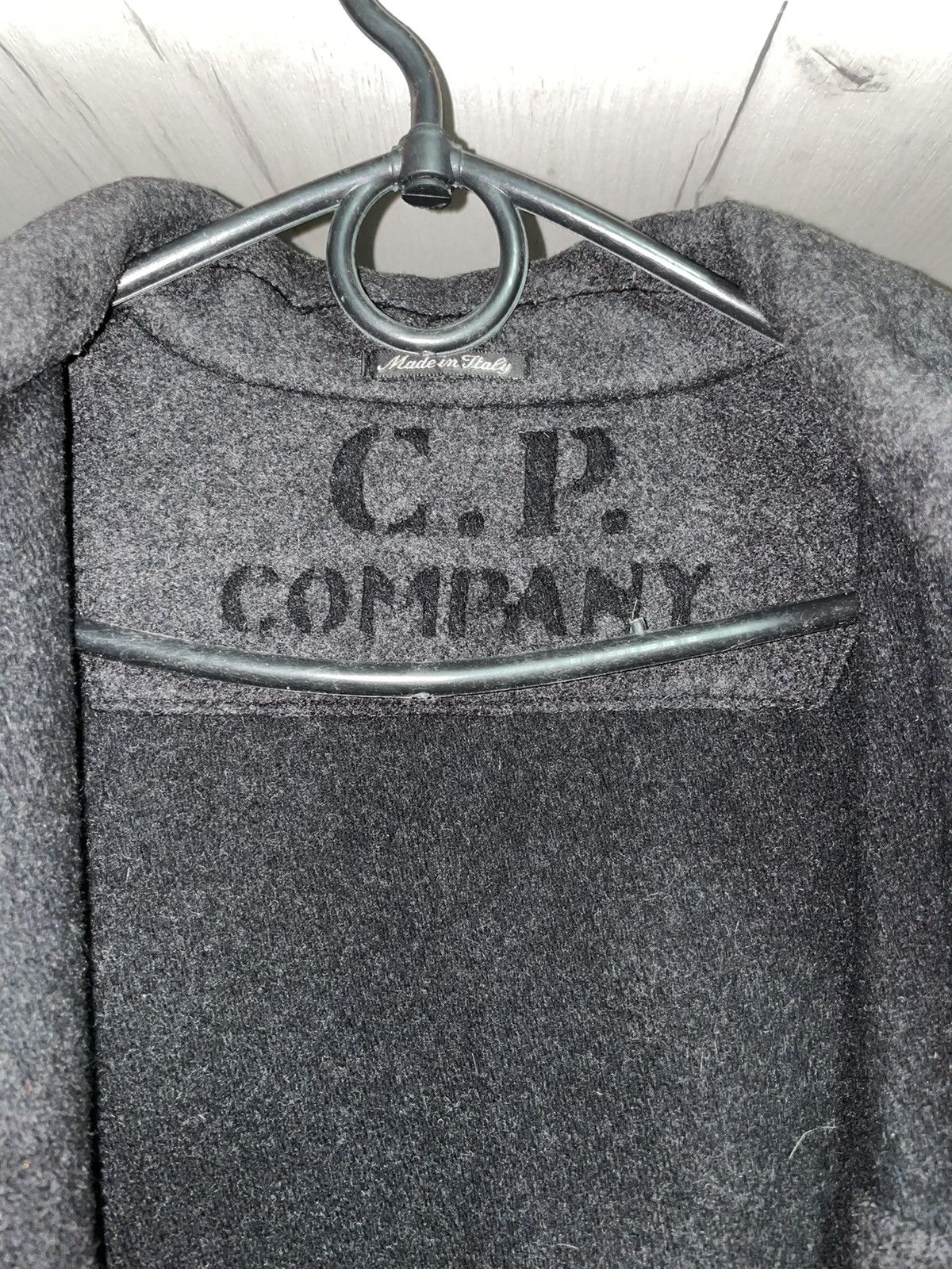 Vintage C.P. Company Wool Grey Coat Very Rare made in Italy | eBay