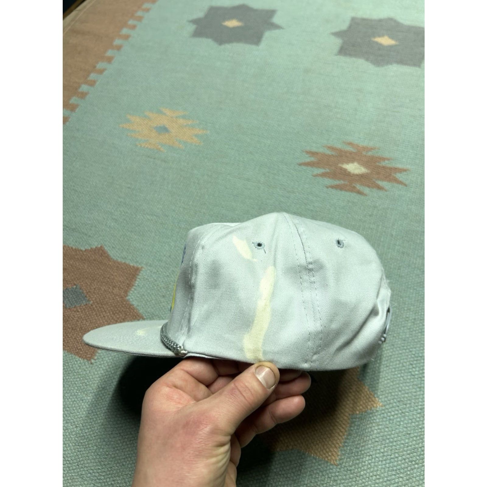 Vintage Vintage Adjustable Gray Snapback Hat Swartz Creek Michigan Farm Corn User: Vintage Adjustable Gray Snapback Hat Swartz Creek Michigan Farm Corn Size ONE SIZE - 5 Thumbnail