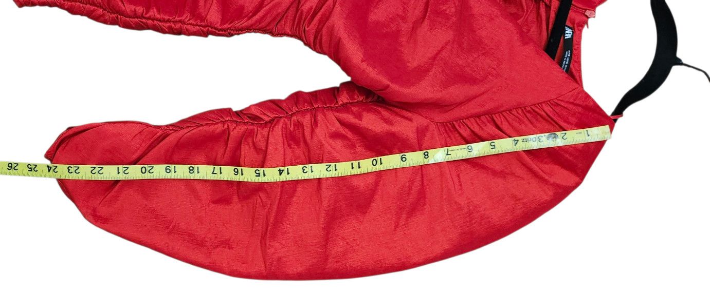 Zara Rare Zara Red Draped Mini Dress. Size S Size S / US 4 / IT 40 - 11 Thumbnail