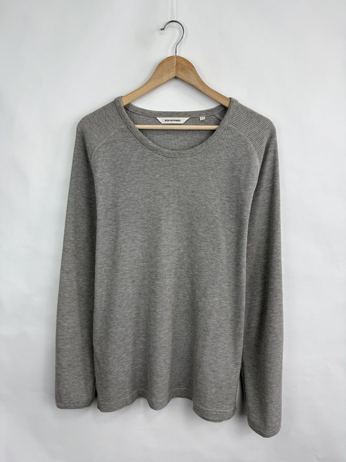 Won Hundred Won Hundred Long Sleeve Rare Retro Hype Y2K Size US L / EU 52-54 / 3 - 3 Thumbnail