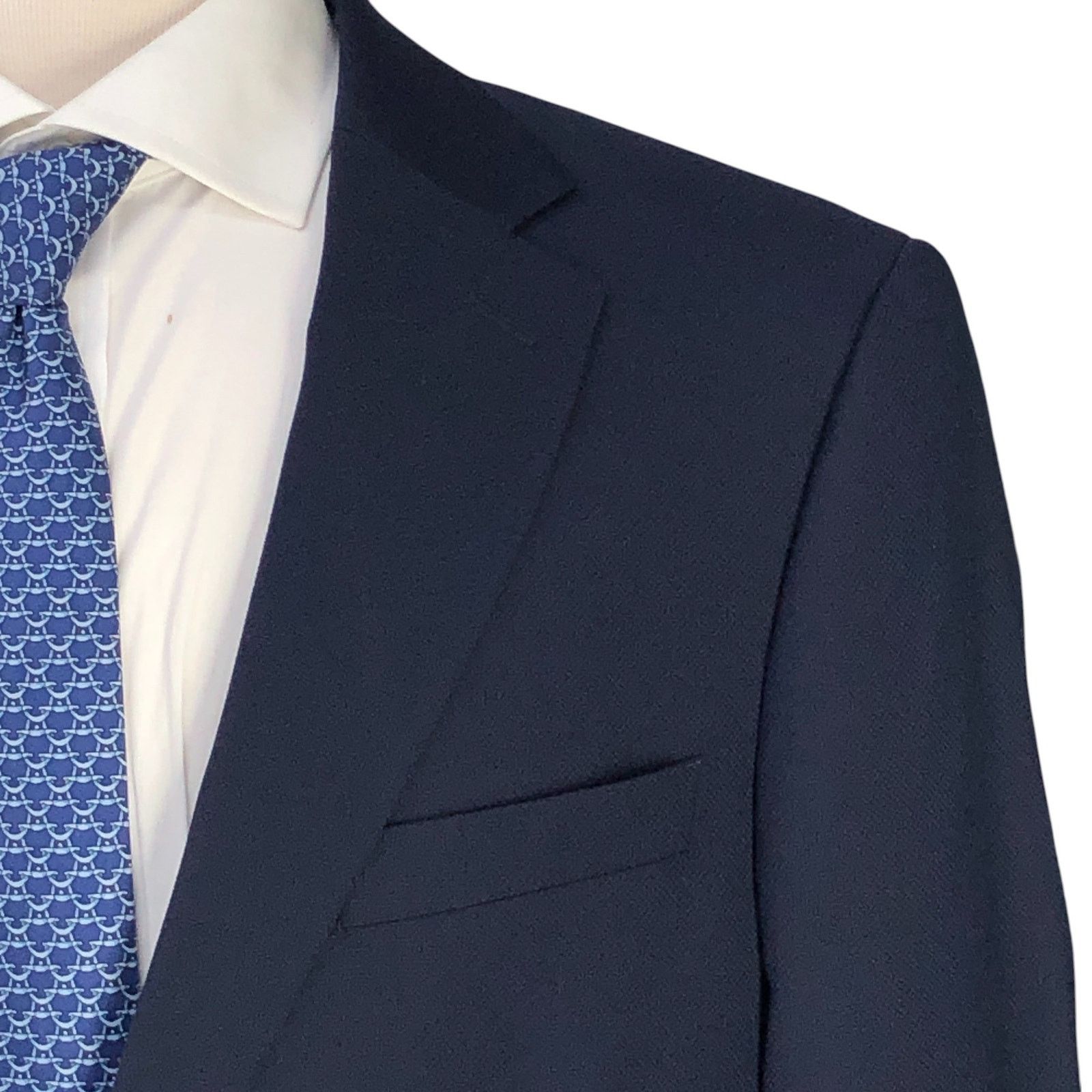 Hart Schaffner Marx Hart Schaffner Marx HSM Size 42L Blazer Navy Metal Buttons Size 42L - 4 Thumbnail
