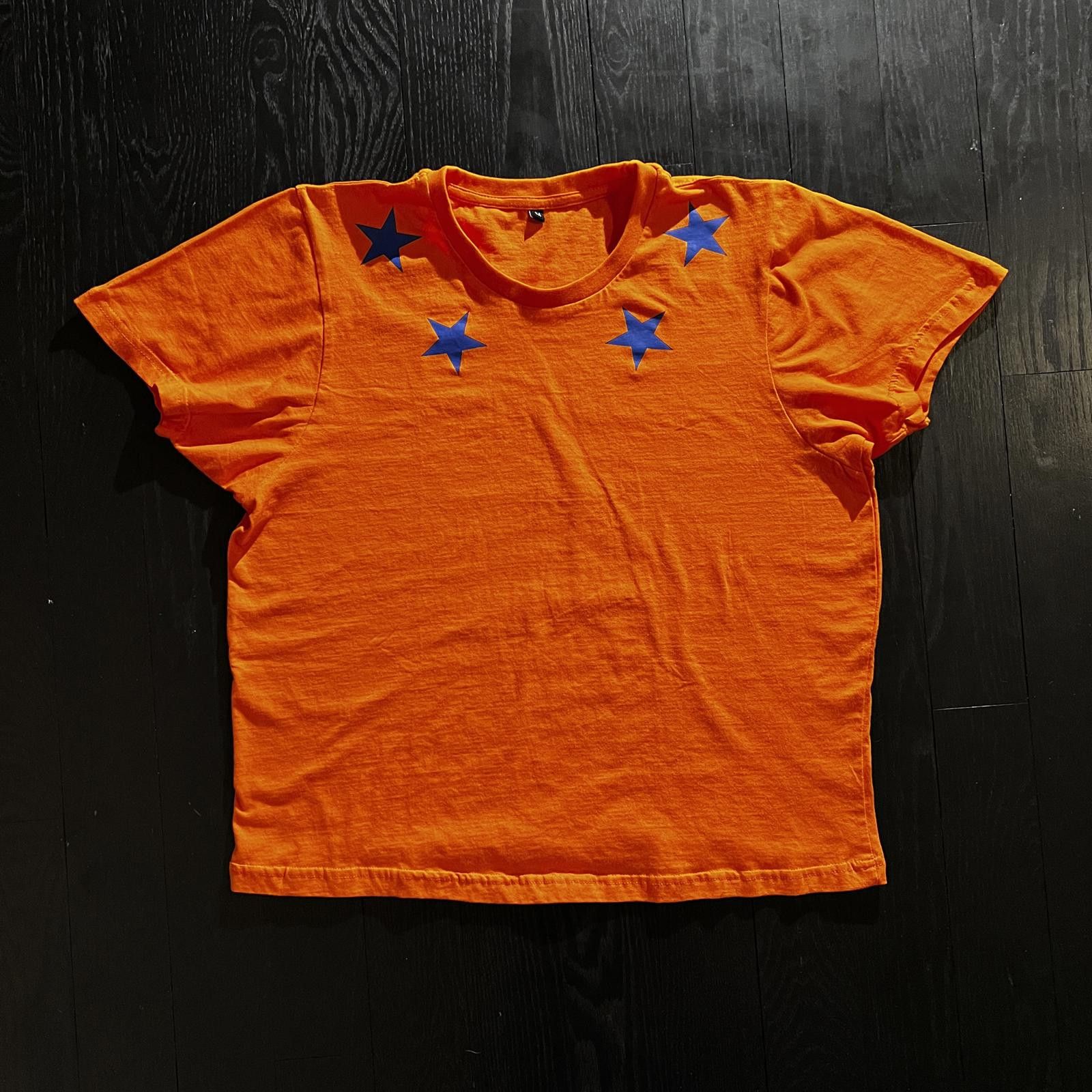 Other wastrre Star T-shirt Orange/Blue Size US M / EU 48-50 / 2 - 1 Thumbnail