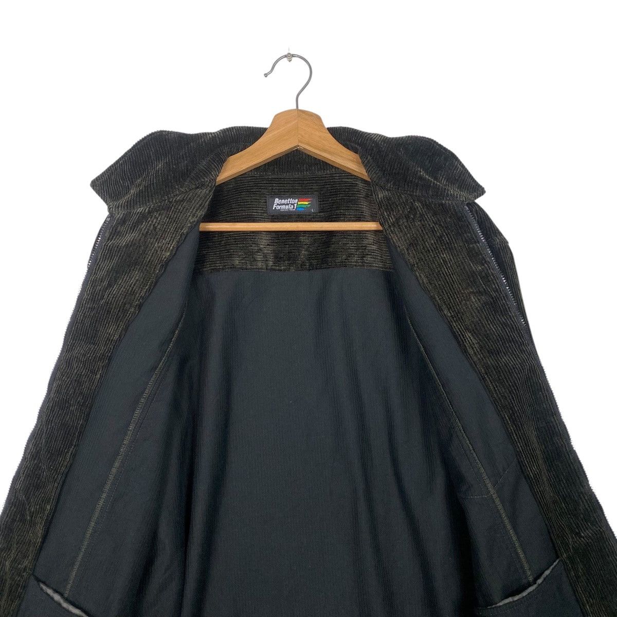 Benetton × Formula 1 × Japanese Brand Benetton formula 1 corduroy zipper jacket Size US L / EU 52-54 / 3 - 12 Thumbnail