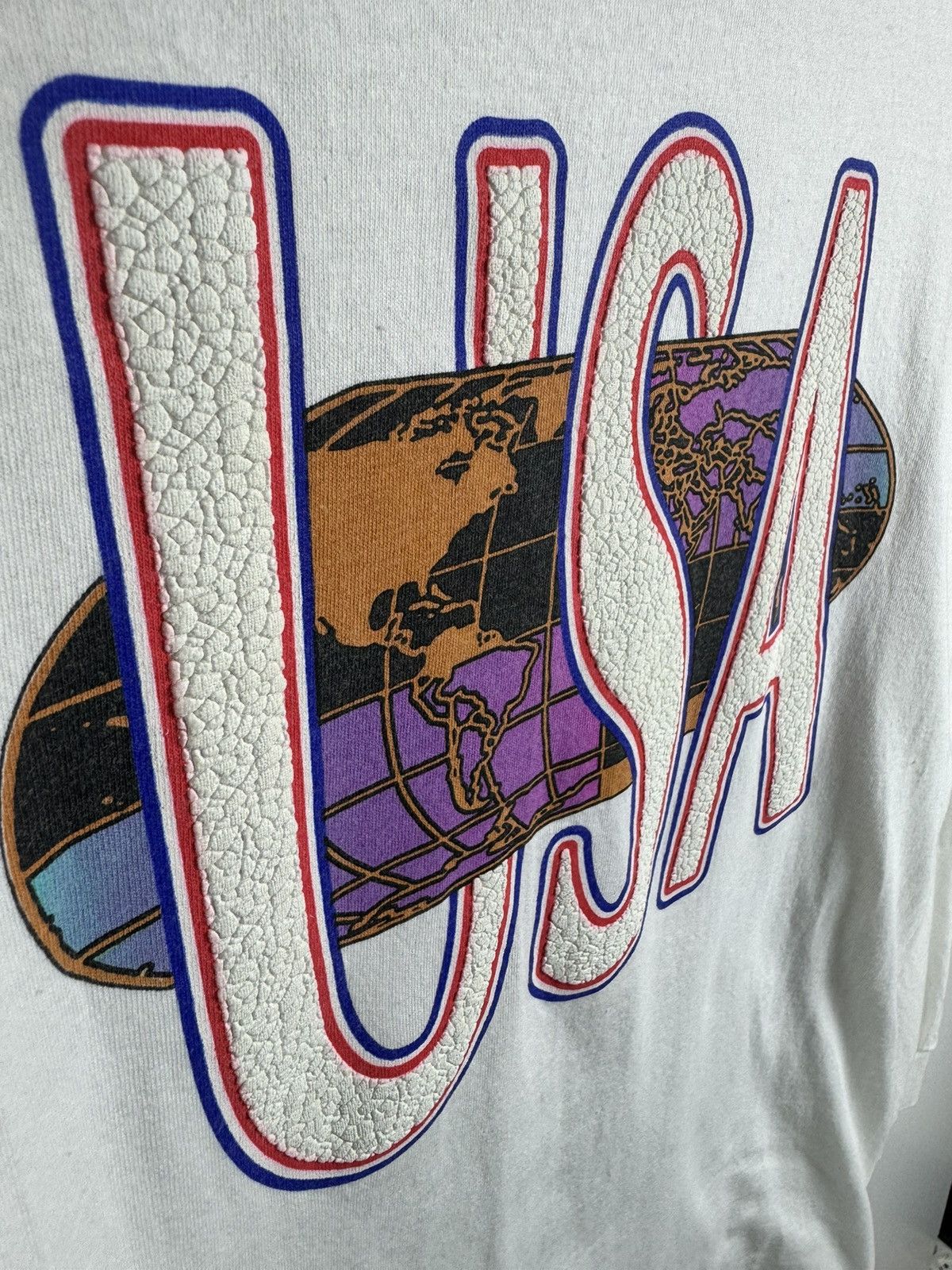 Huf HUF Quake USA World Center Logo L/S Tee Size US M / EU 48-50 / 2 - 6 Thumbnail
