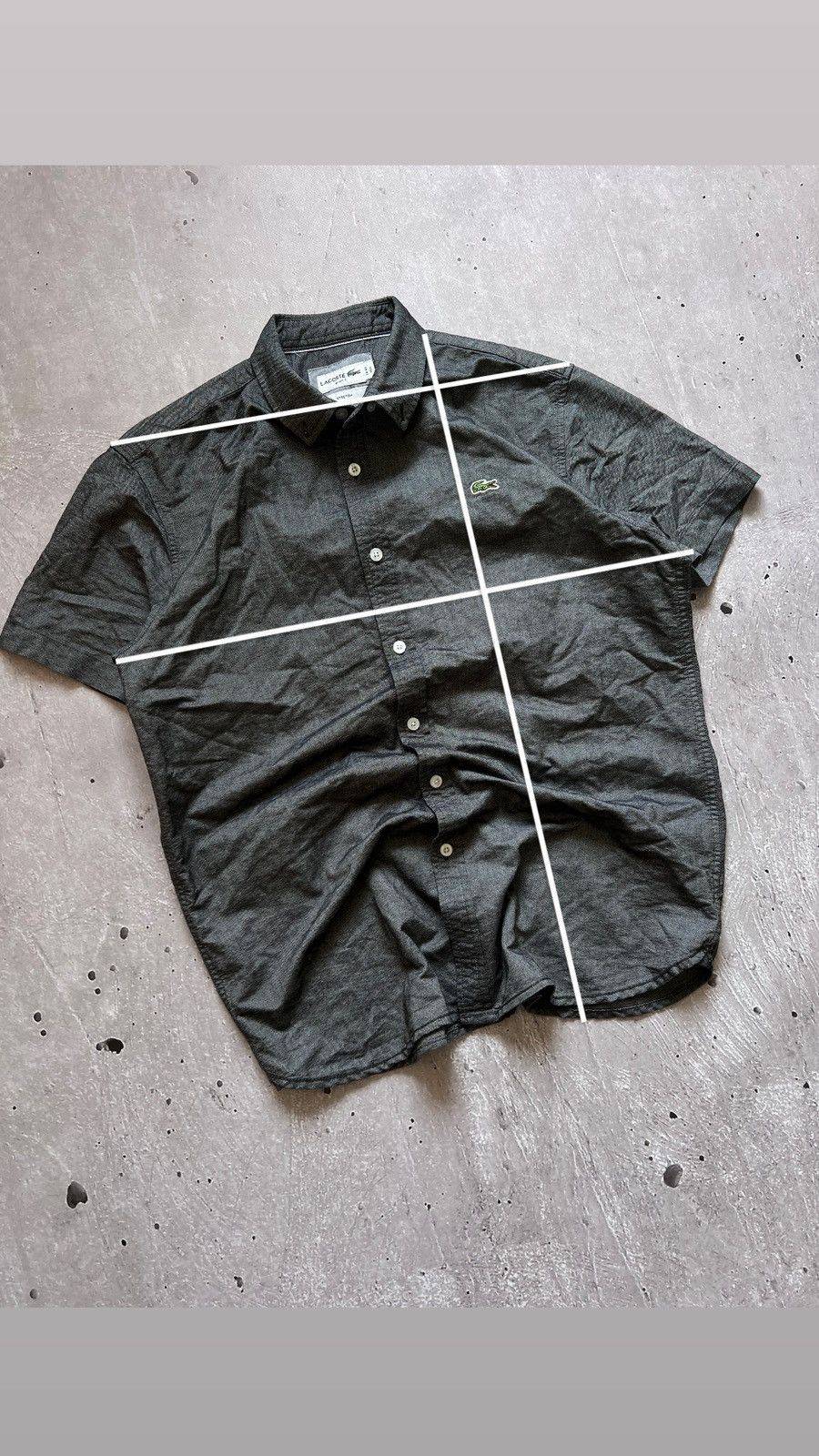 Lacoste Very Rare Short Sleeve Shirt From Lacoste Vintage Size L Y2K Size US L / EU 52-54 / 3 - 10 Thumbnail
