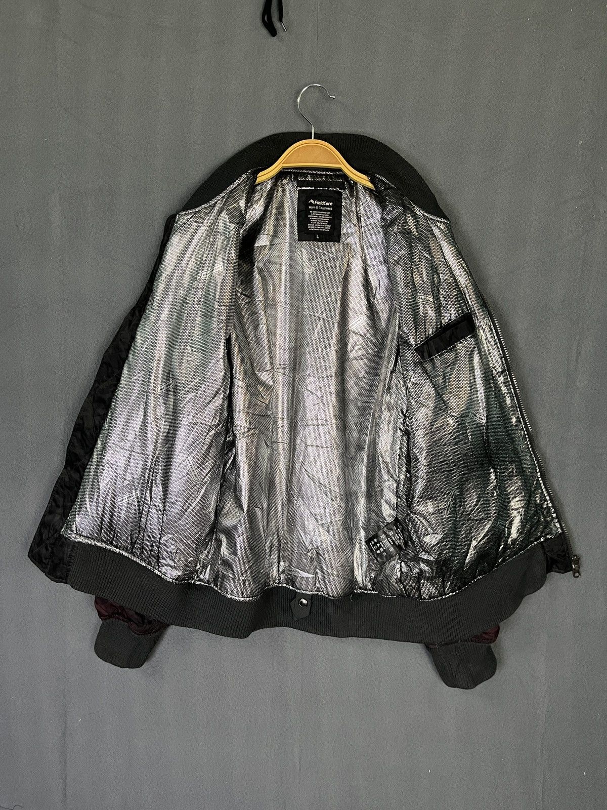 Japanese Brand Heat Assist Red Camouflage Army Stripes Bomber Jacket Size US L / EU 52-54 / 3 - 8 Thumbnail