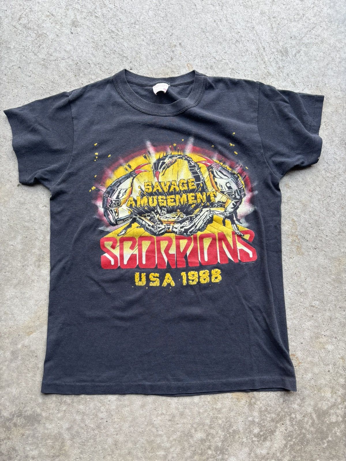 Other 1988 Scorpions Savage Amusement T shirt size medium Size US M / EU 48-50 / 2 - 1 Thumbnail