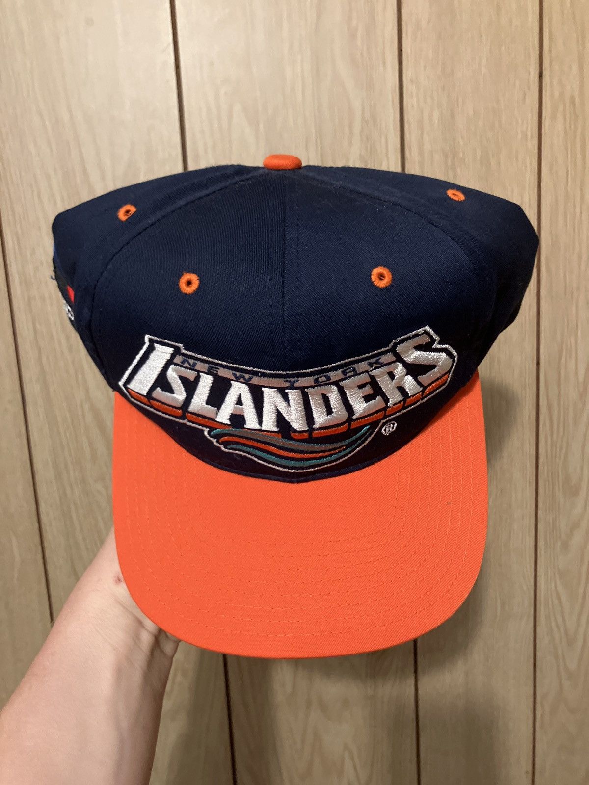 JCPenney Vintage 1990s New York Islanders Hat Size ONE SIZE - 14 Thumbnail