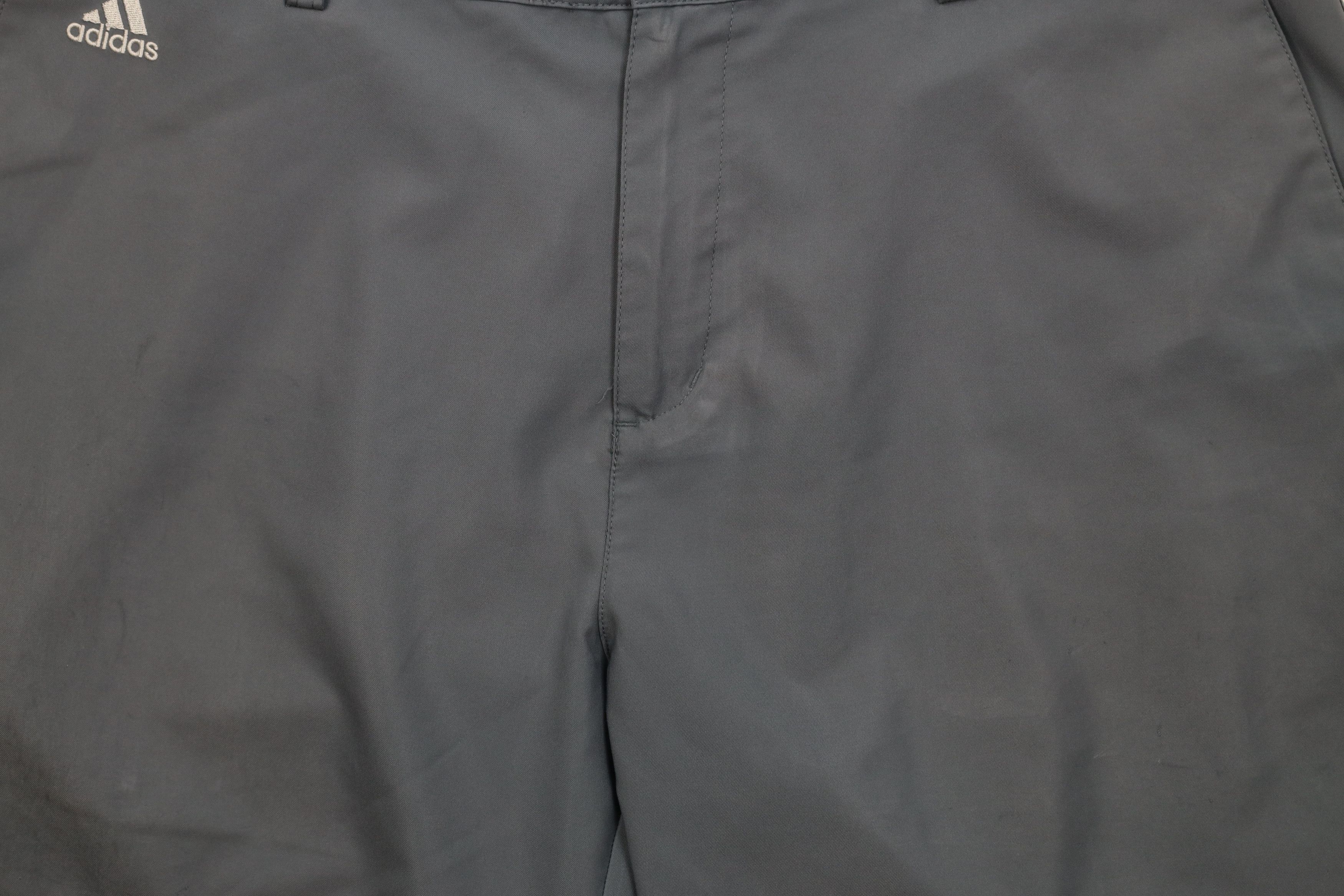 Adidas Adidas Golf Spell Out Tech Golfing Chino Shorts Gray Size US 34 / EU 50 - 3 Thumbnail