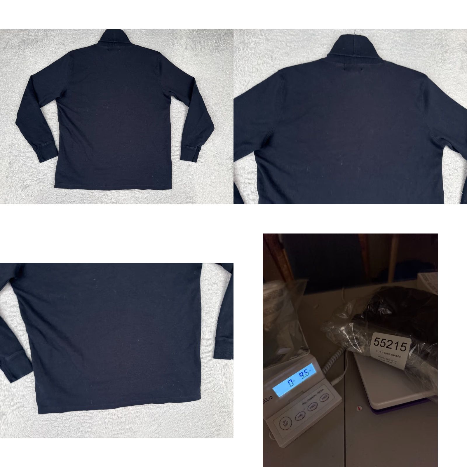 Ralph Lauren Lauren Ralph Lauren Shirt Women Medium Blue Long Sleeve Turtle Neck 100% Cotton Size M / US 6-8 / IT 42-44 - 9 Thumbnail