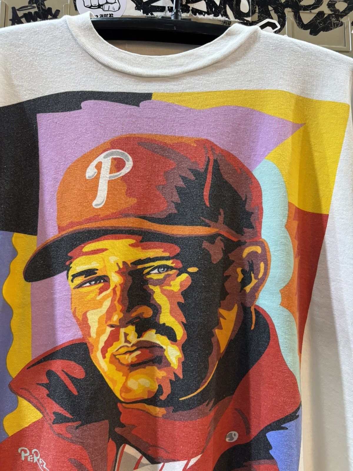 Vintage PEREZ vintage tee 90’s Size US L / EU 52-54 / 3 - 2 Thumbnail
