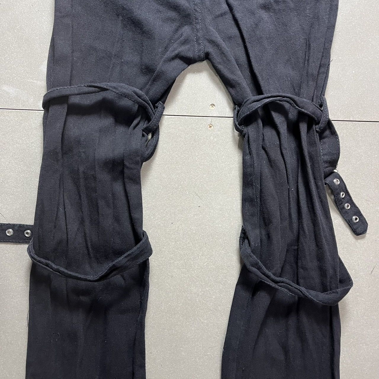 Japanese Brand × Le Grande Bleu (L.G.B.) SLP Jeans Japanese Brand Bondage Jeans Size 31" - 10 Thumbnail
