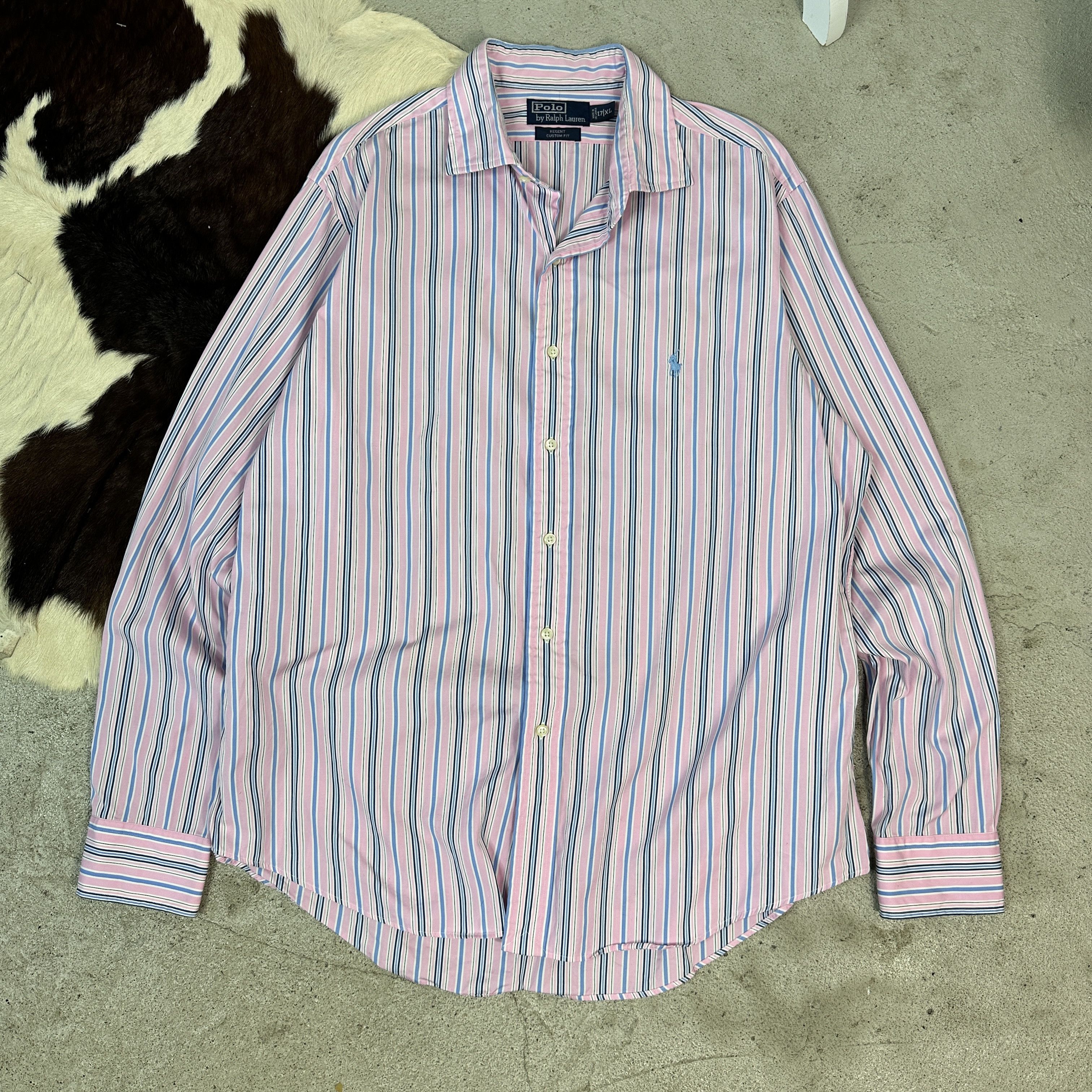 Polo Ralph Lauren × Vintage Ralph Lauren Polo Shirt Size US XL / EU 56 / 4 - 2 Thumbnail