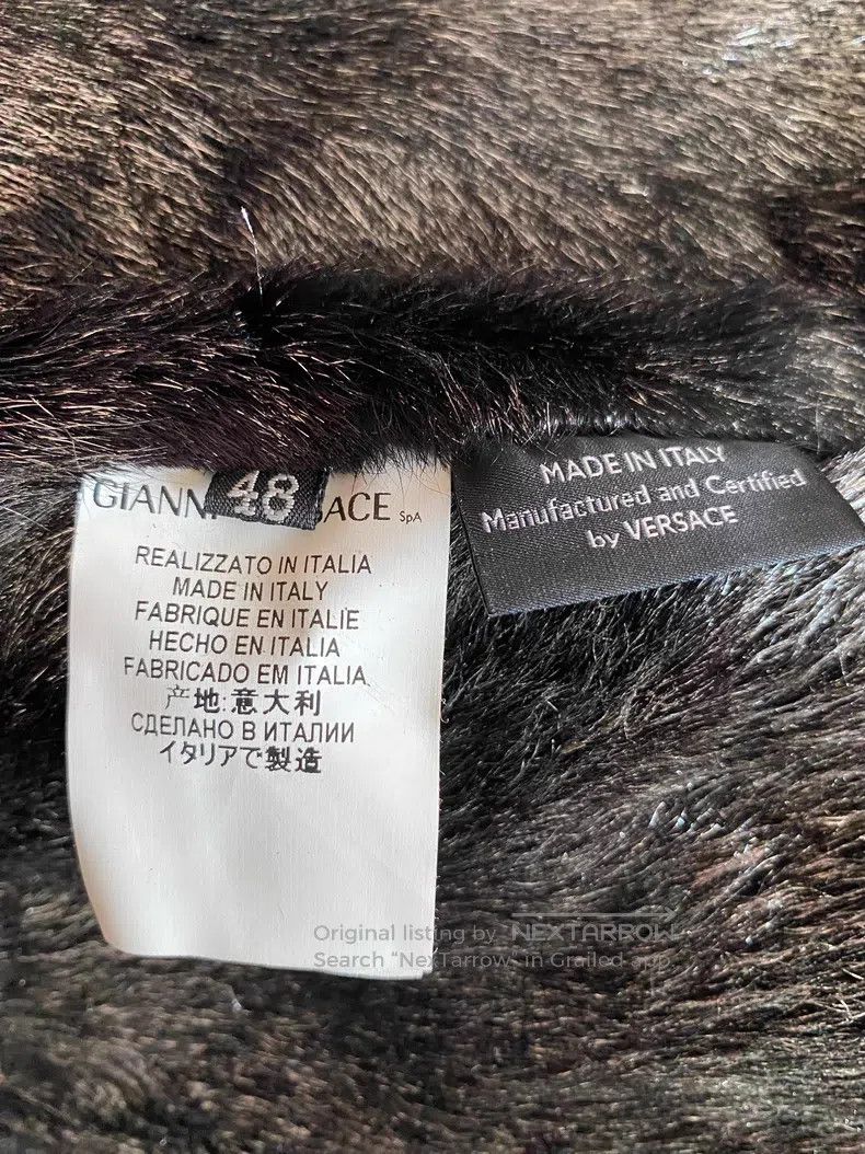 Versace Versace Fur one-piece coat Size US M / EU 48-50 / 2 - 6 Thumbnail
