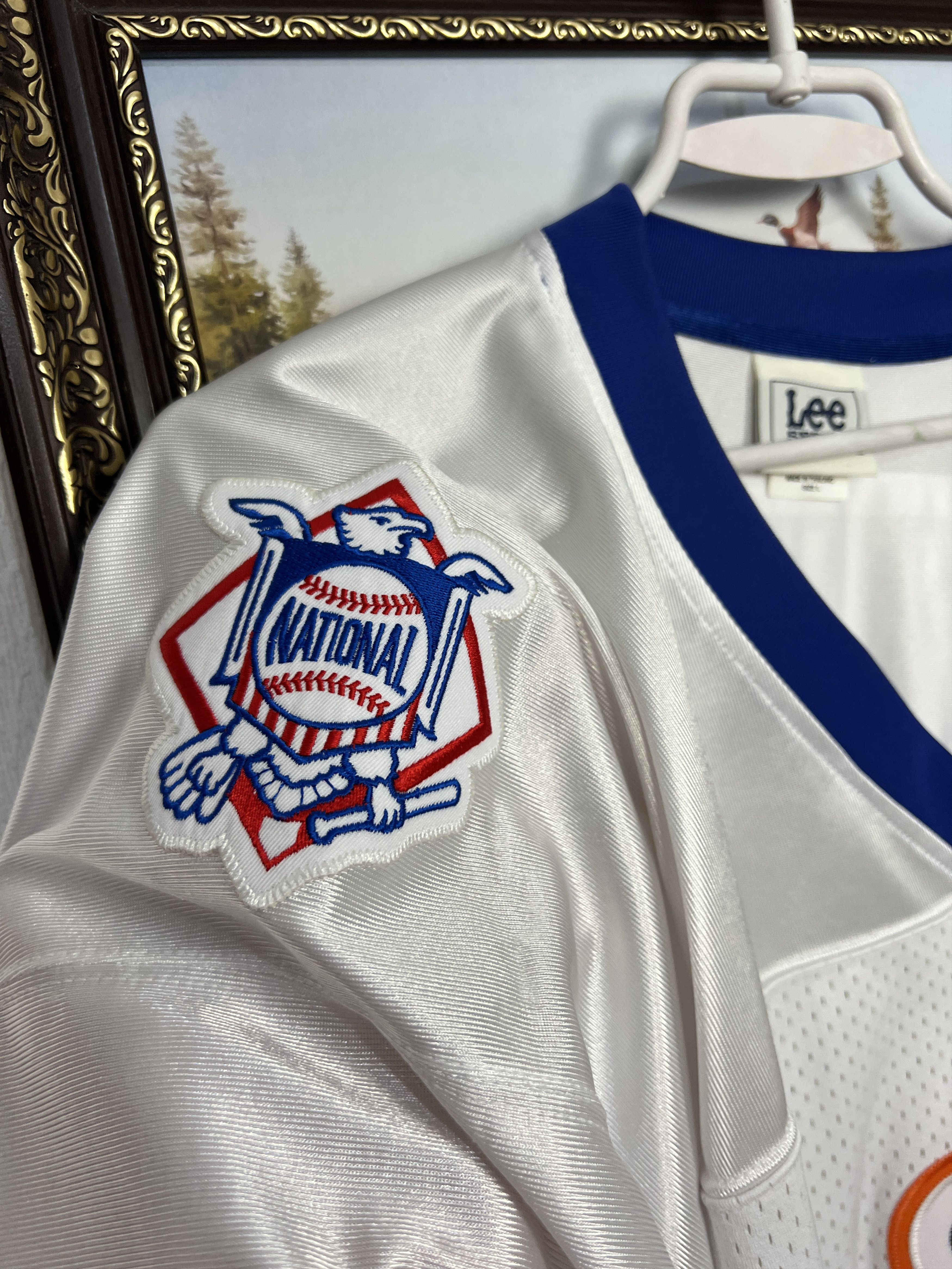 Vintage Lee Sport New York Mets Satin Mesh Jersey MLB Patch Size US L / EU 52-54 / 3 - 6 Thumbnail
