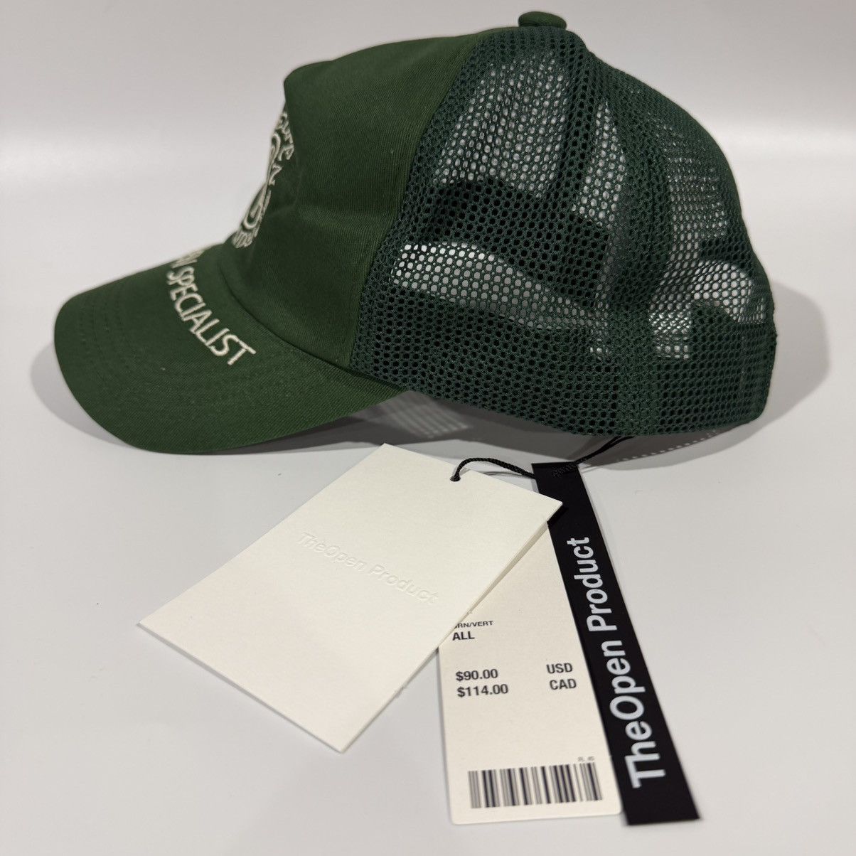 Urban Outfitters TheOpen Product Green Garden Specialist Trucker Hat Cap Size ONE SIZE - 3 Thumbnail
