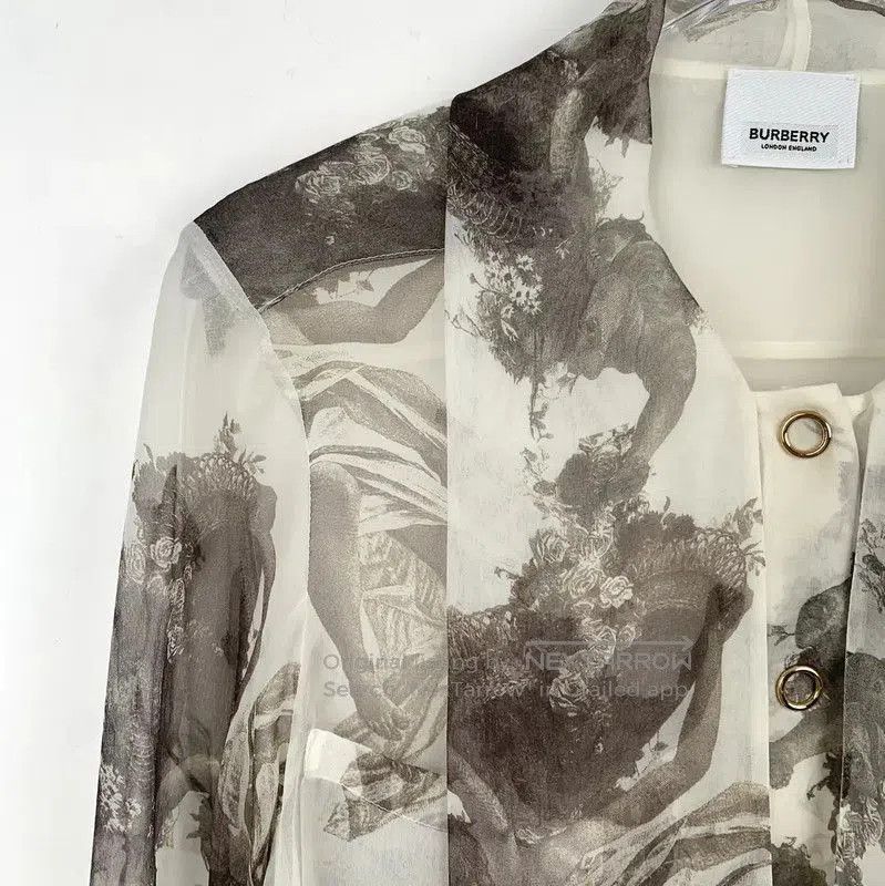 Burberry Burberry Colorful Silk Women's Shirt. Size XS / US 0-2 / IT 36-38 - 3 Thumbnail
