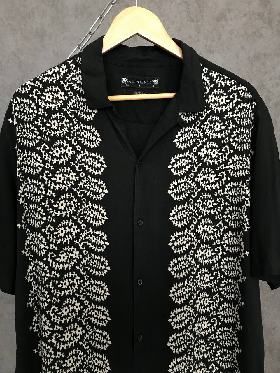 Allsaints Allsaints art crazy Hawaiian relaxed shirt Size US L / EU 52-54 / 3 - 3 Thumbnail