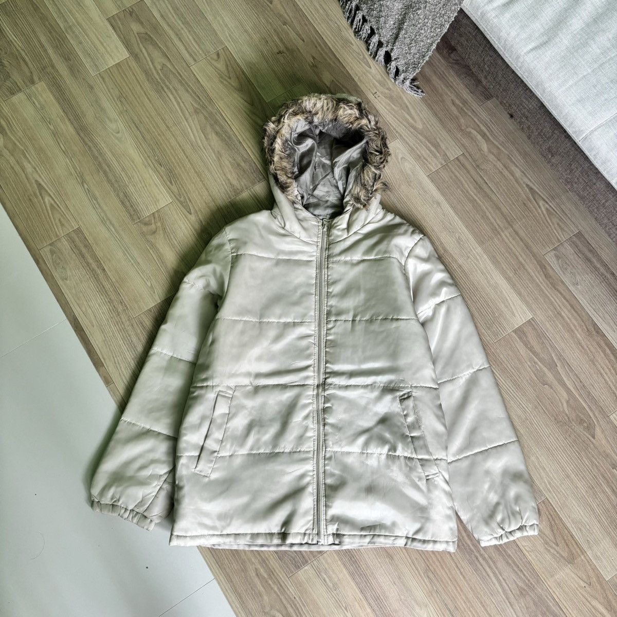 If Six Was Nine × Issey Miyake × Le Grande Bleu (L.G.B.) Inspired issey miyake LGB Style fur jacket vintage Size US L / EU 52-54 / 3 - 1 Thumbnail