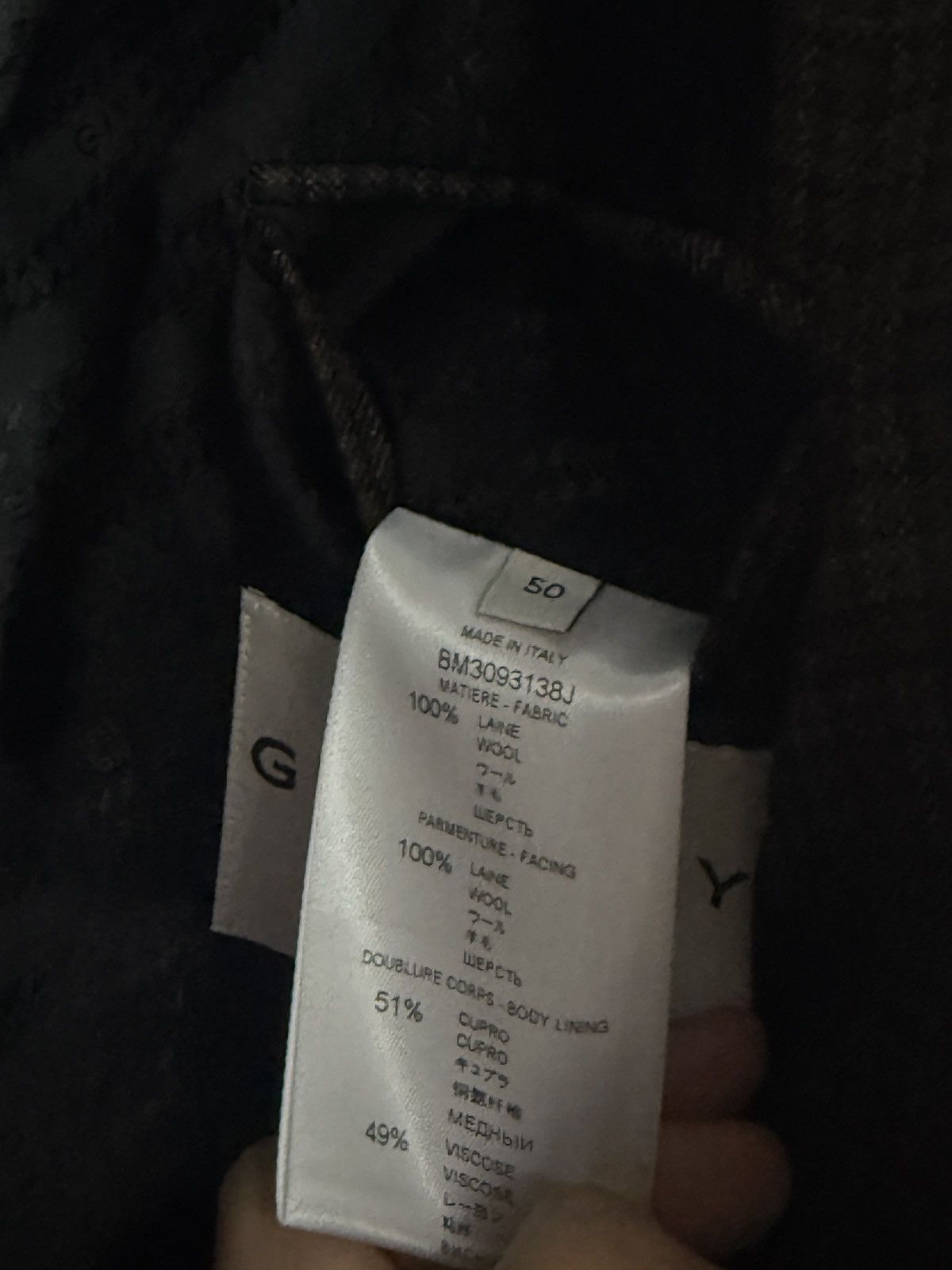 Givenchy Givenchy Runway Blazer Size 50R - 5 Thumbnail