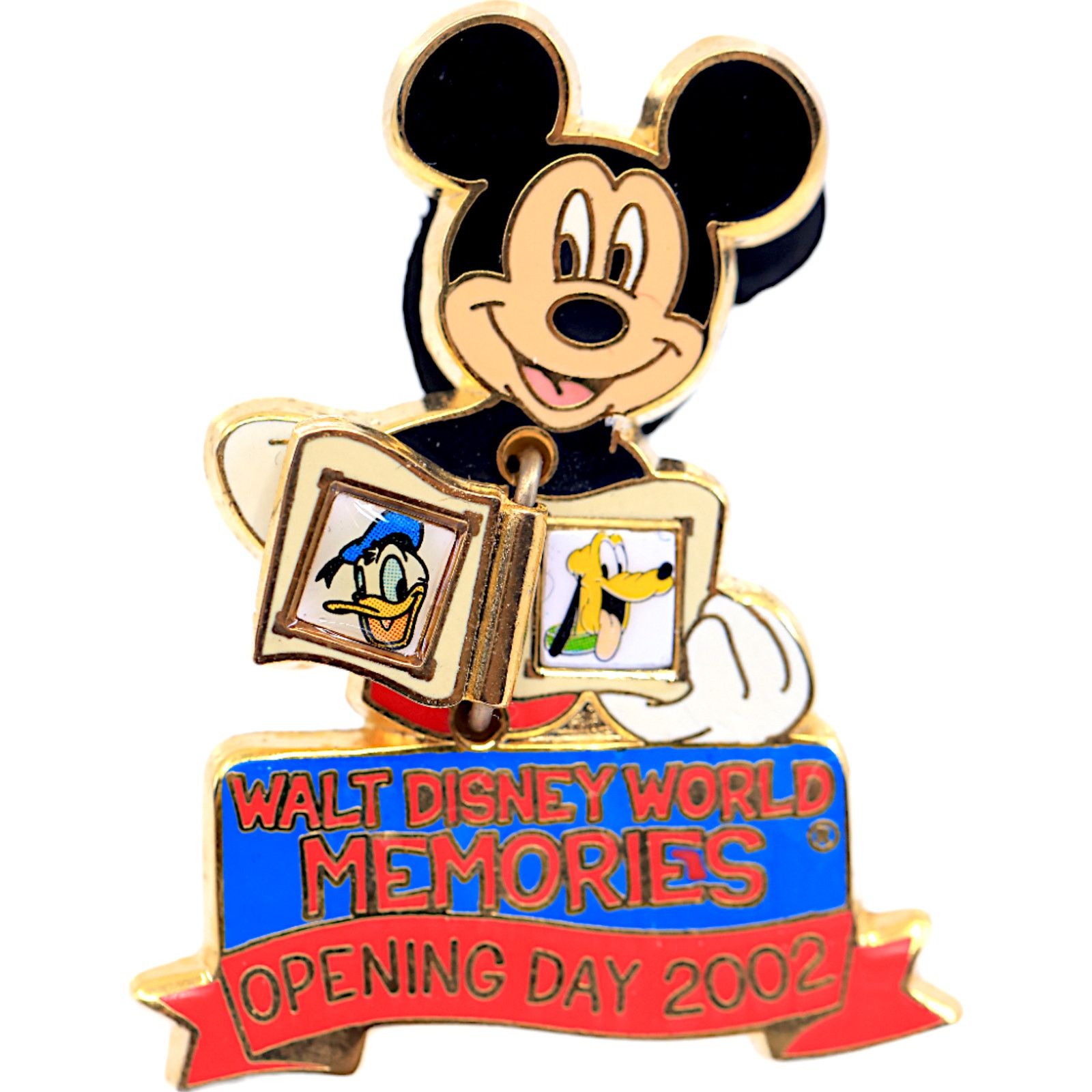 Disney Walt Disney 2002 Opening Day Memories Book Mickey LE Pin Size ONE SIZE - 3 Thumbnail