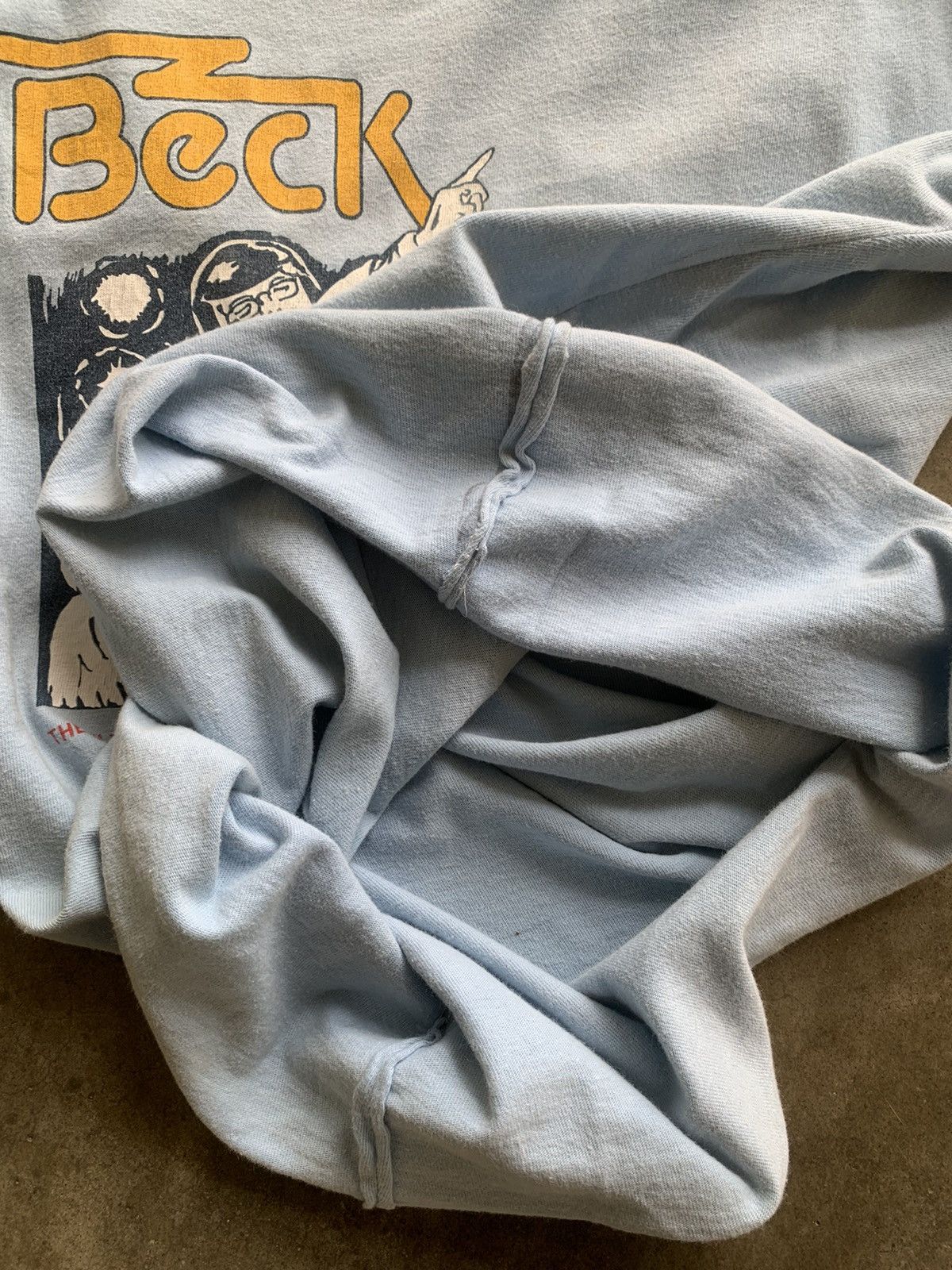 Band Tees × Vintage Rare 90s beck band vintage tshirt Size US M / EU 48-50 / 2 - 7 Thumbnail