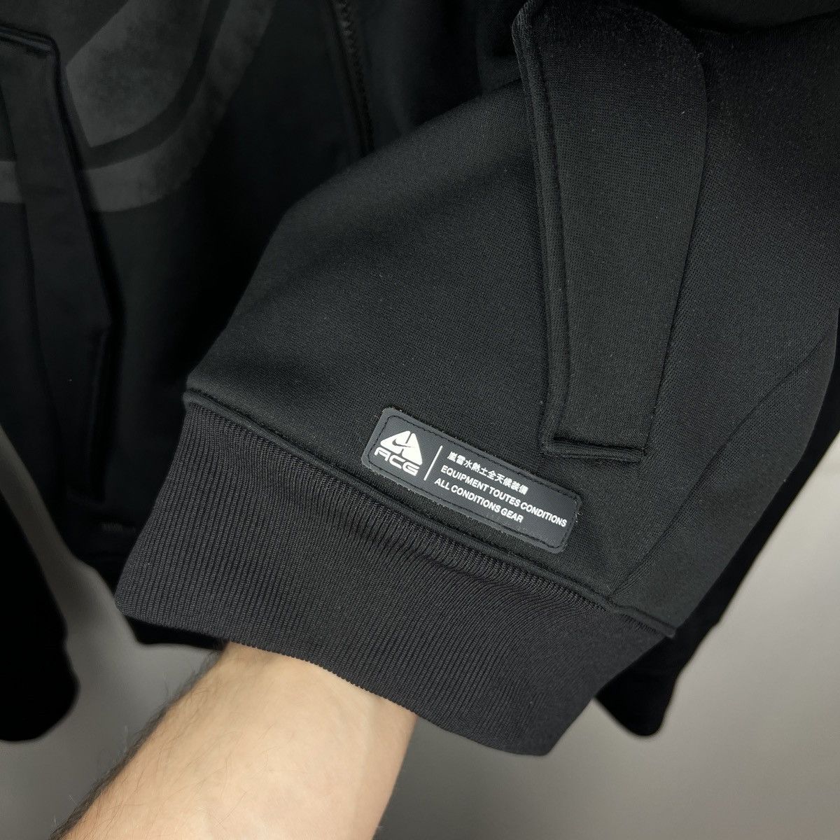 Nike × Nike ACG Nike ACG rare bomber jacket Fleece Black Size US S / EU 44-46 / 1 - 6 Thumbnail