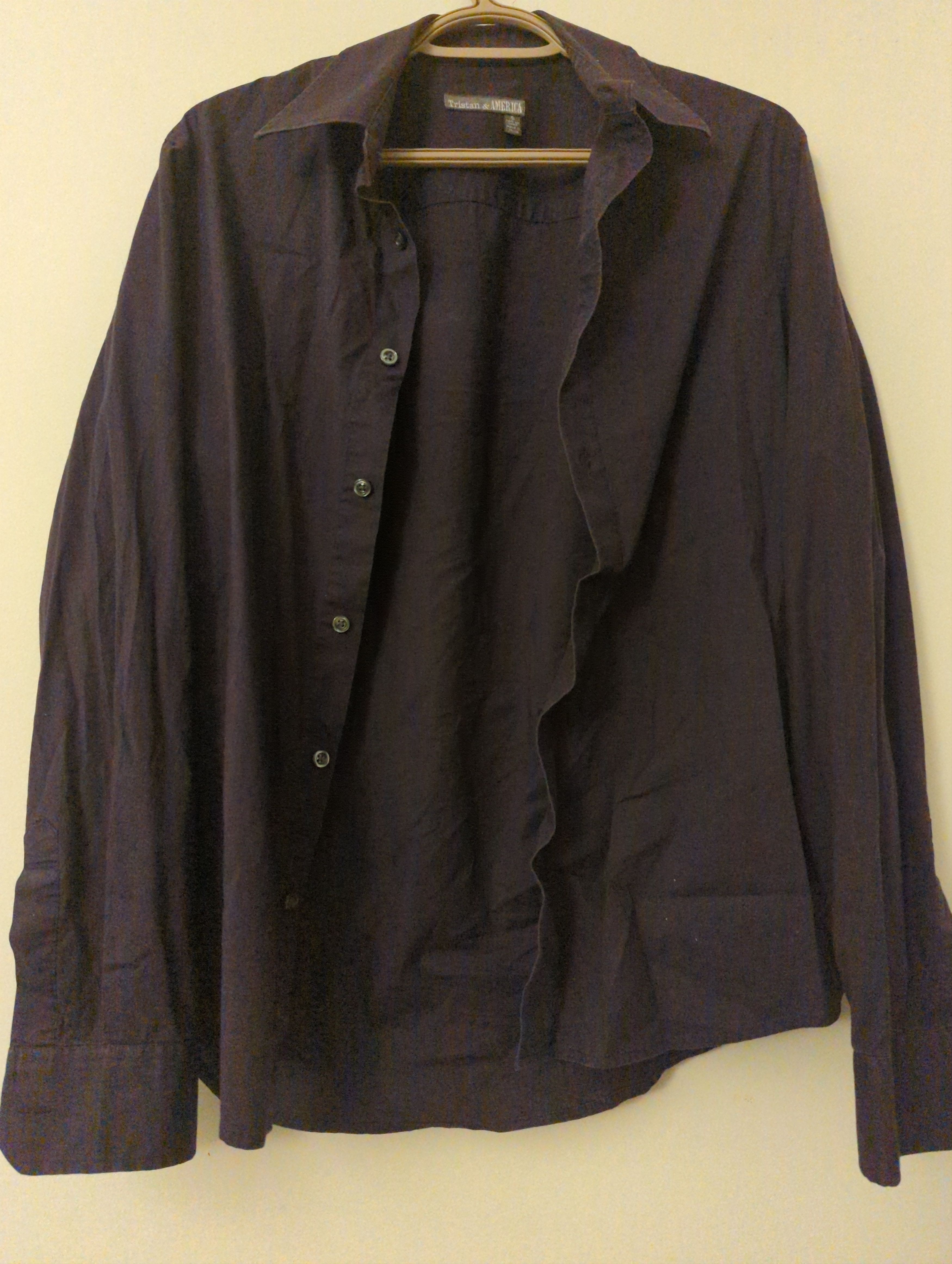 Other Tristan & America Purple Button Up Dress Shirt Size US S / EU 44-46 / 1 - 1 Preview