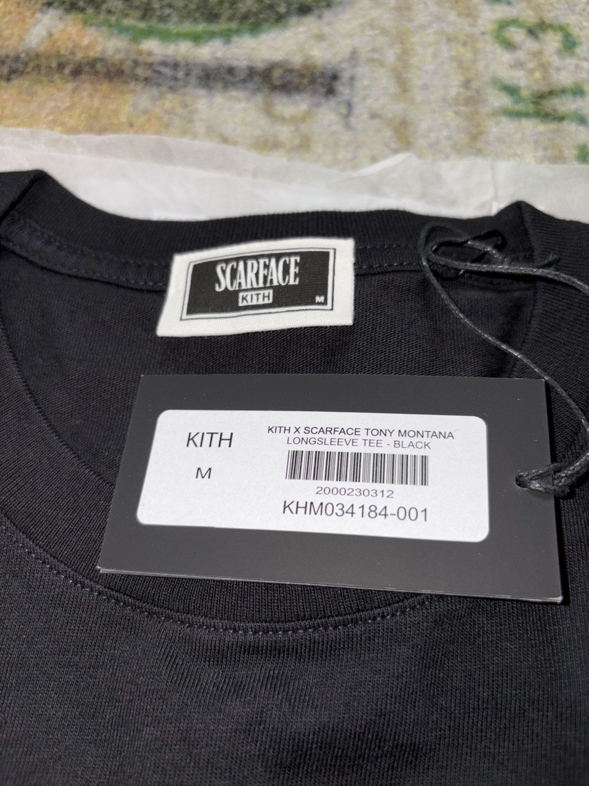 Kith Kith Scarface Tony Montana Long Sleeve Pocket Tee Size US M / EU 48-50 / 2 - 5 Thumbnail