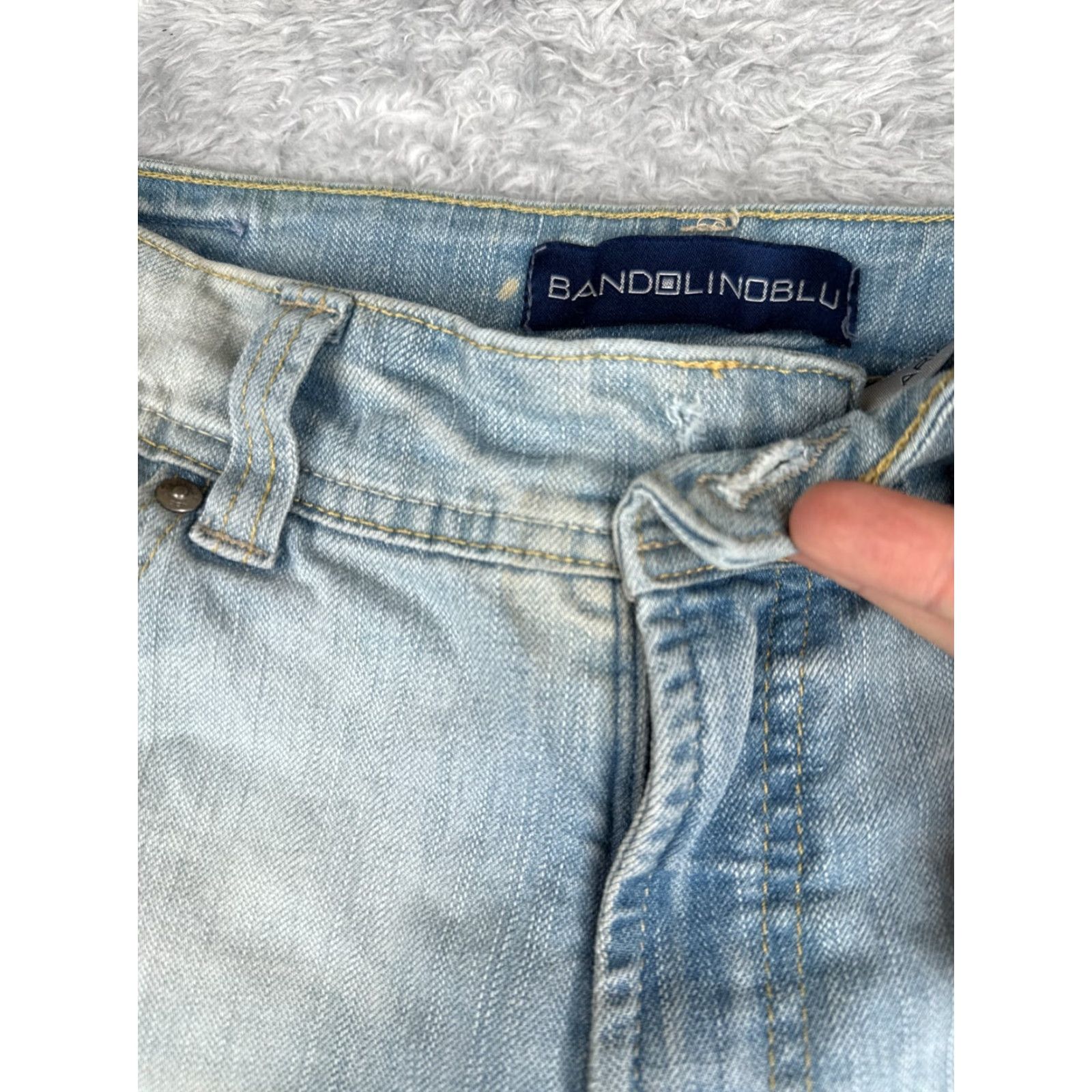 Vintage VINTAGE BandolinoBlu Jeans Women 10 Blue Denim Bootcut Regular Fit Mid Rise 32x30 Size 32" / US 10 / IT 46 - 6 Thumbnail