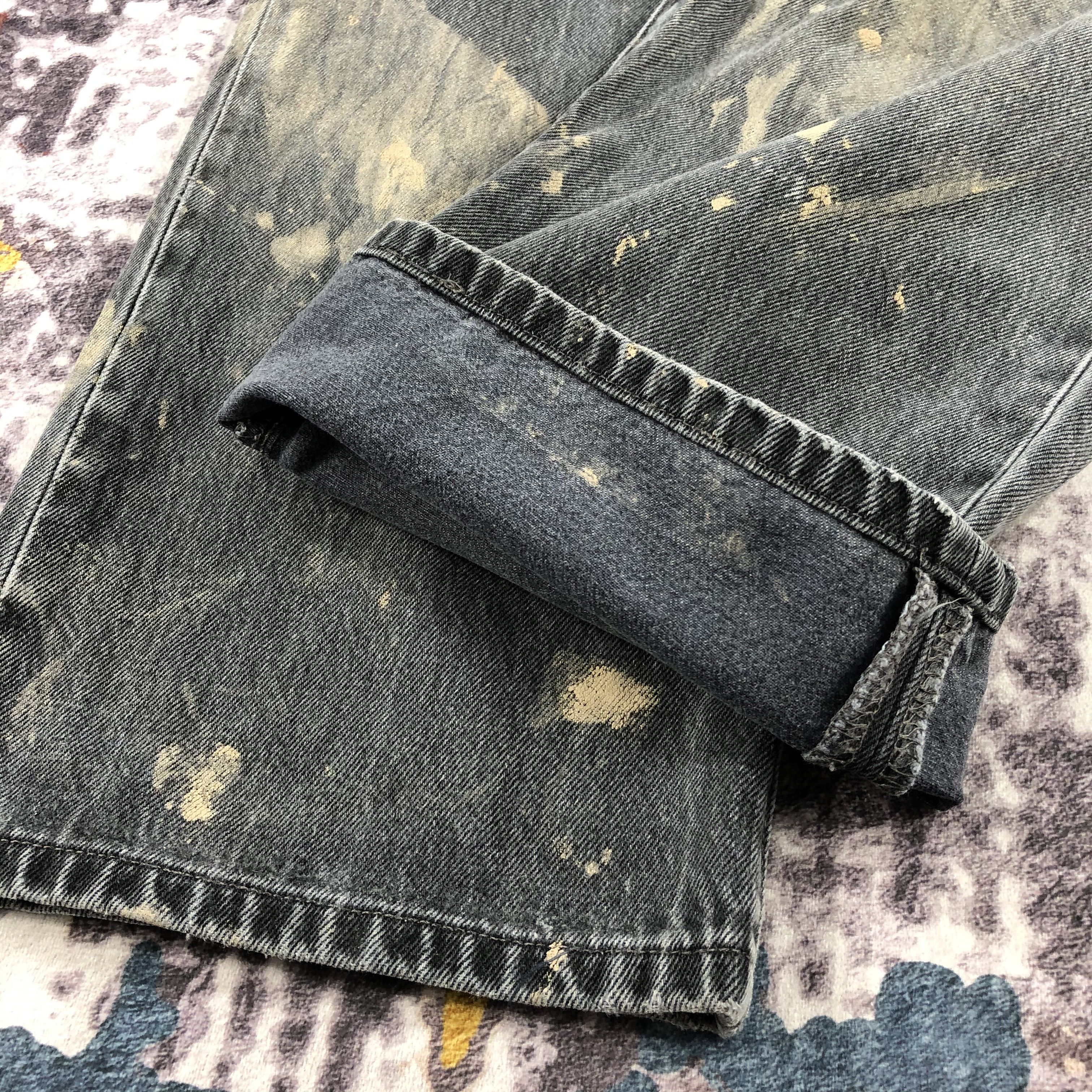 Levi's × Vintage 90s Vintage Levis 501 Painter Jeans-JM2314 Size US 37 - 9 Thumbnail