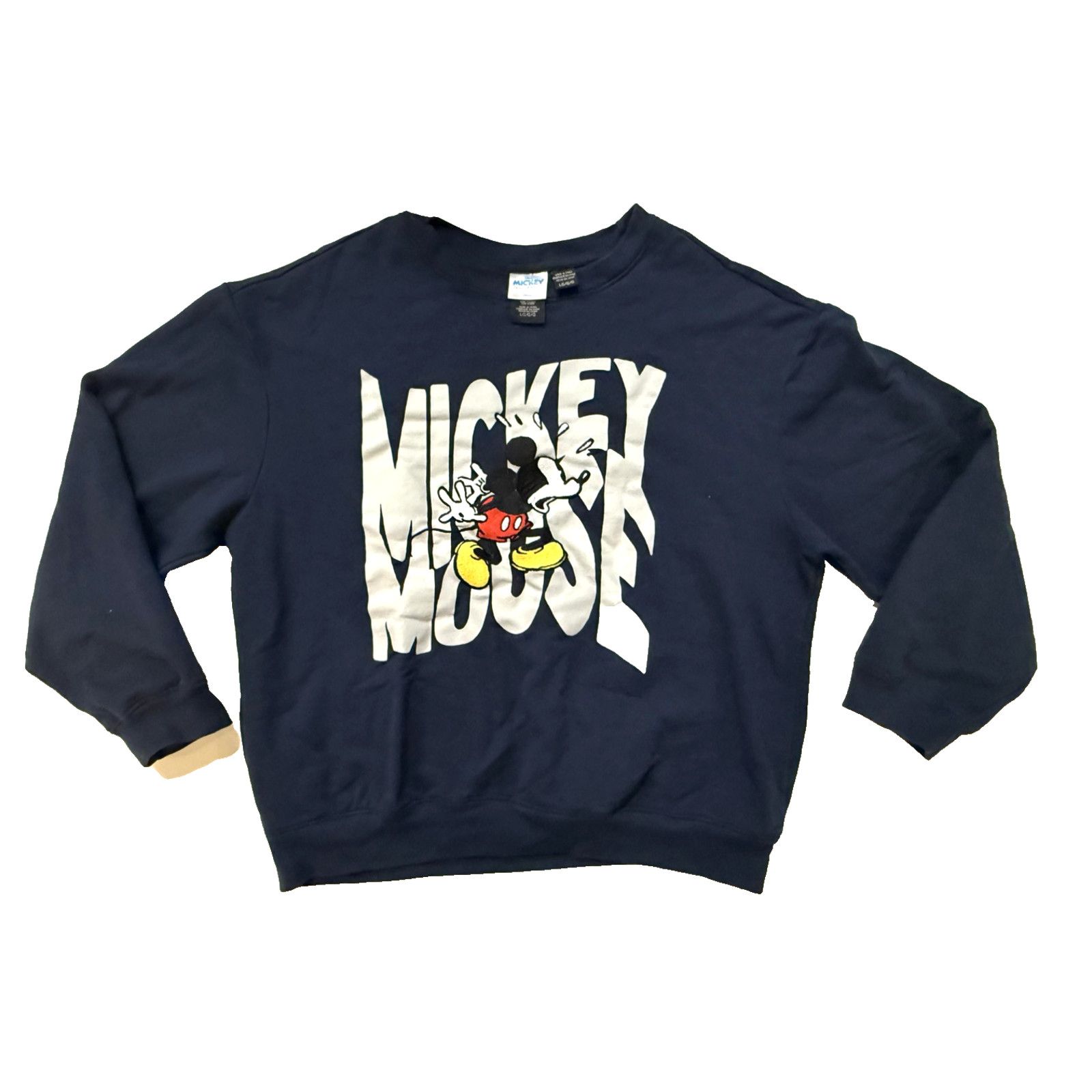 Disney Vintage Disney Mickey Mouse Sweatshirt LG Y2K Embroidered Size US L / EU 52-54 / 3 - 1 Thumbnail