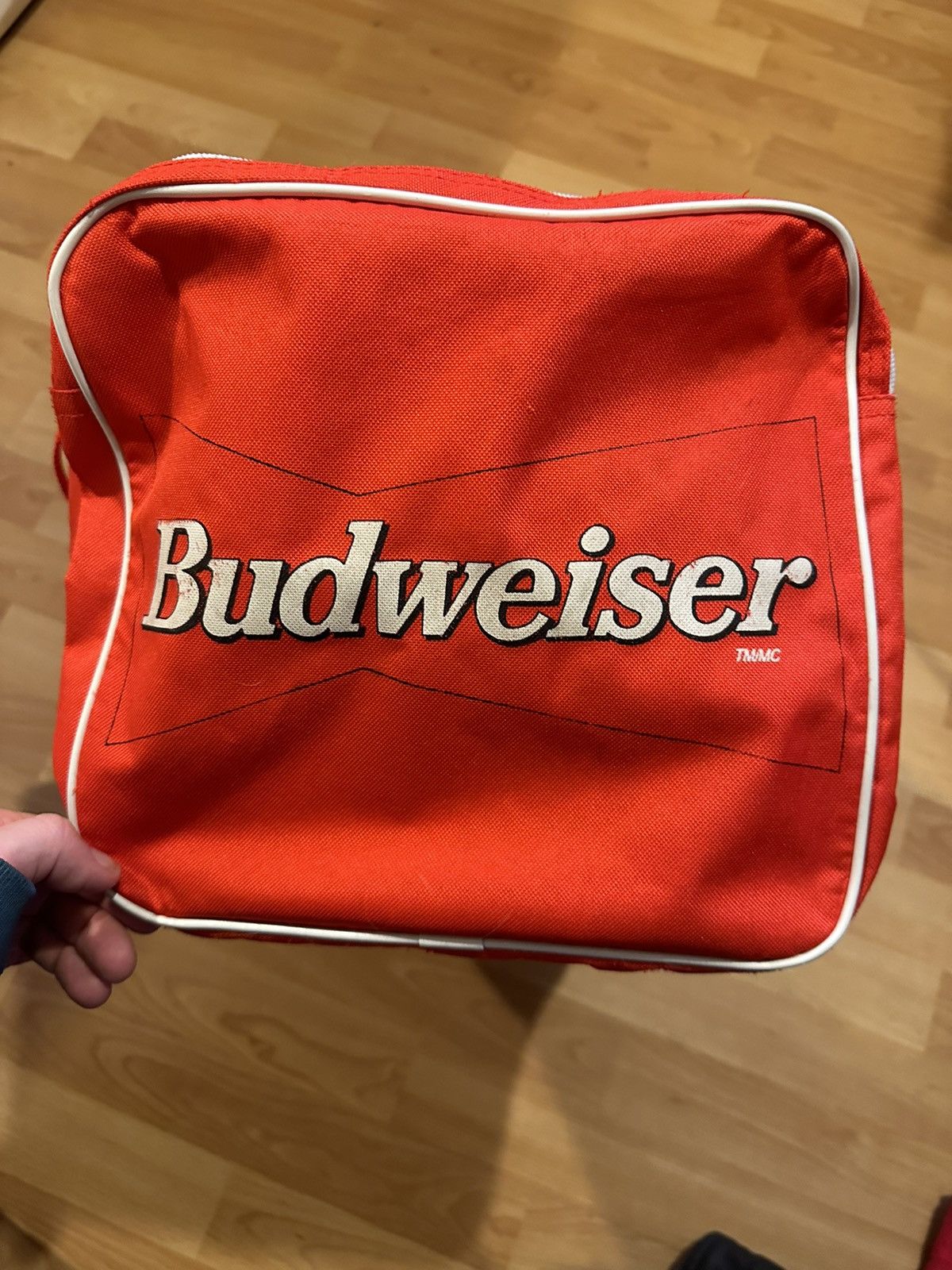 Budweiser × Vintage Vintage Budweiser Duffle Bag 90’s Gym Bag Beer Tote Grail Size ONE SIZE - 3 Thumbnail