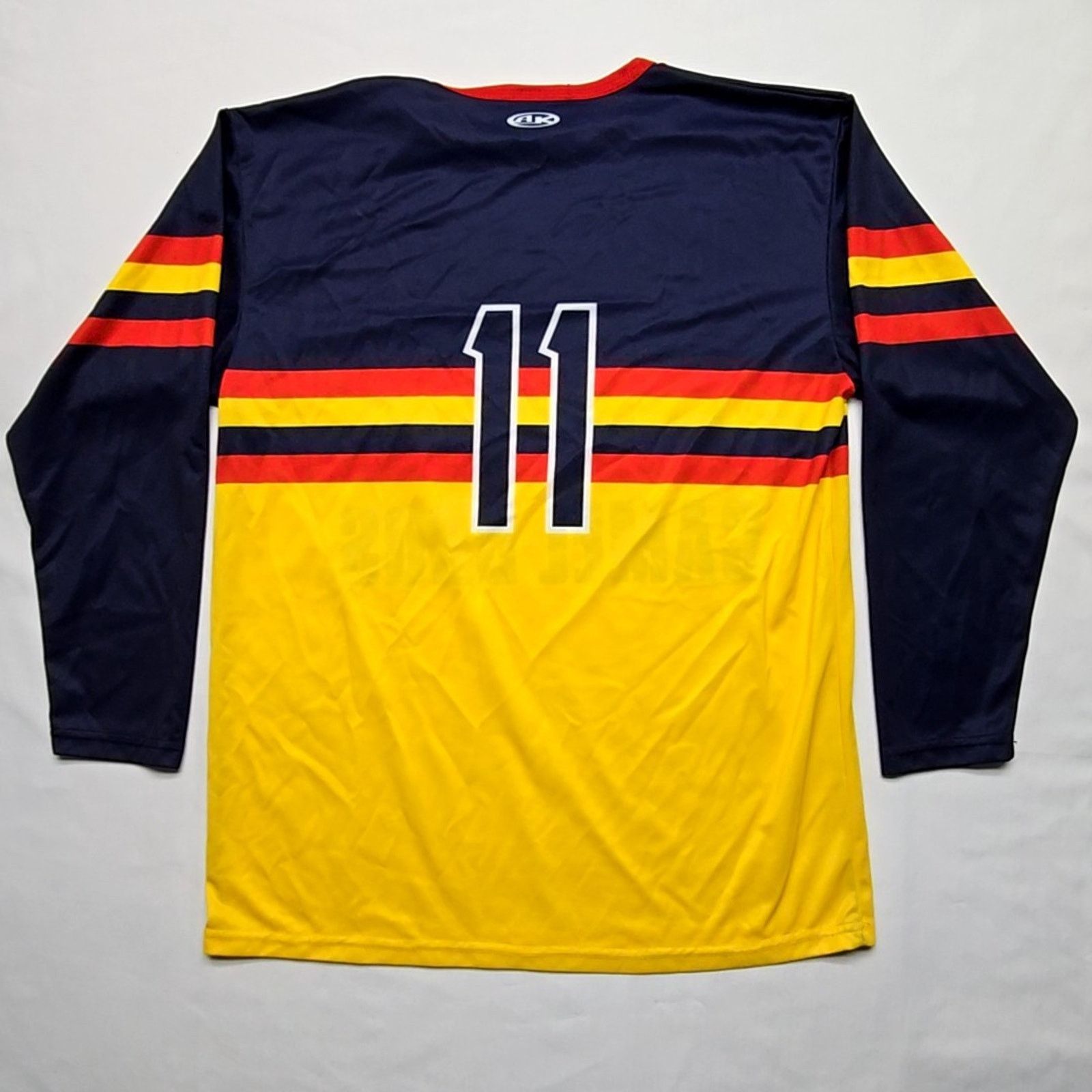 Other Camel Bros Long Sleeve Soccer Jersey Large Yellow Red Black Size US L / EU 52-54 / 3 - 7 Thumbnail