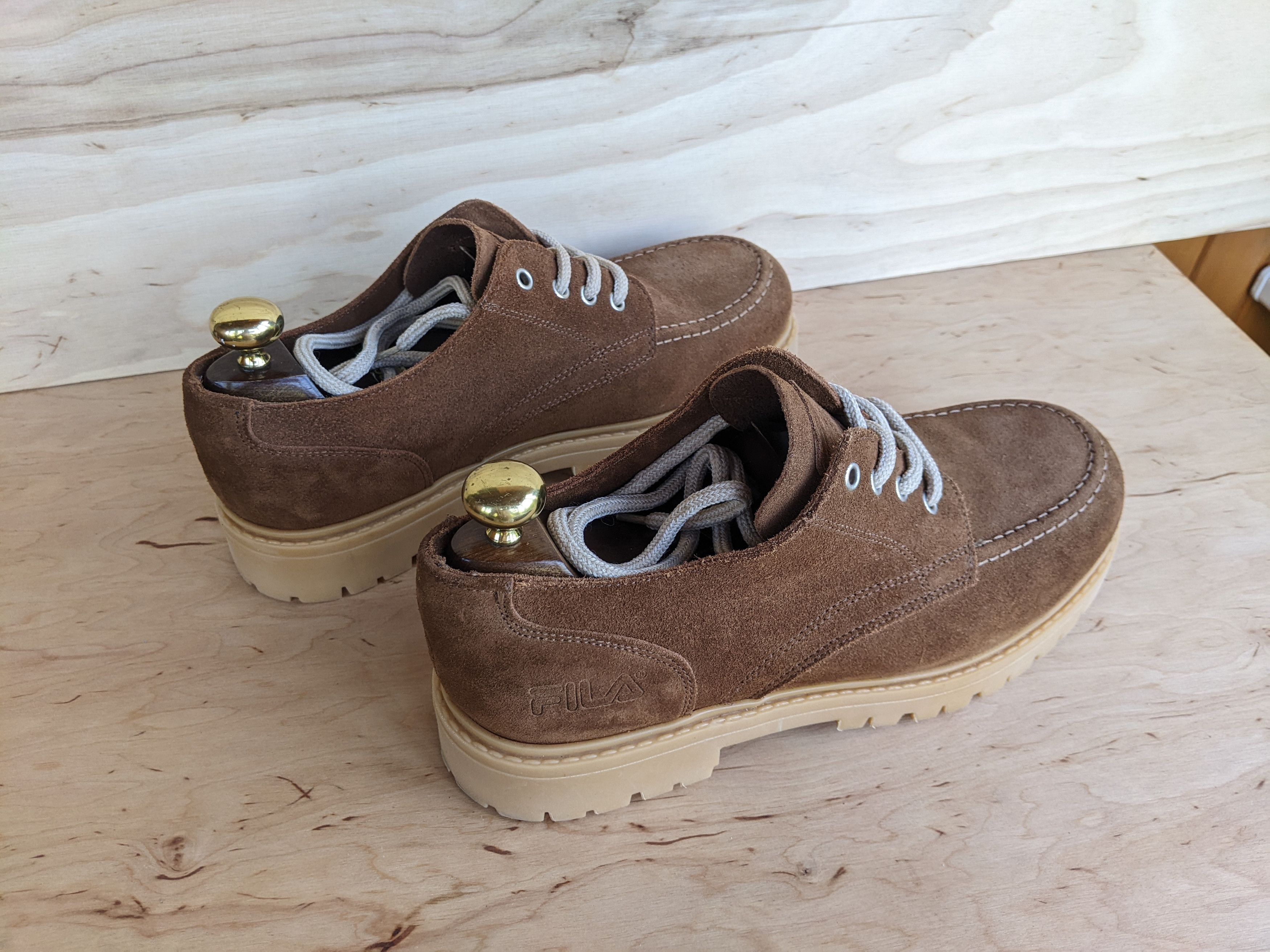 Fila × Vintage Fila Made In Italy Vintage Leather Shoes Sneakers Boots Size US 10.5 / EU 43-44 - 9 Thumbnail