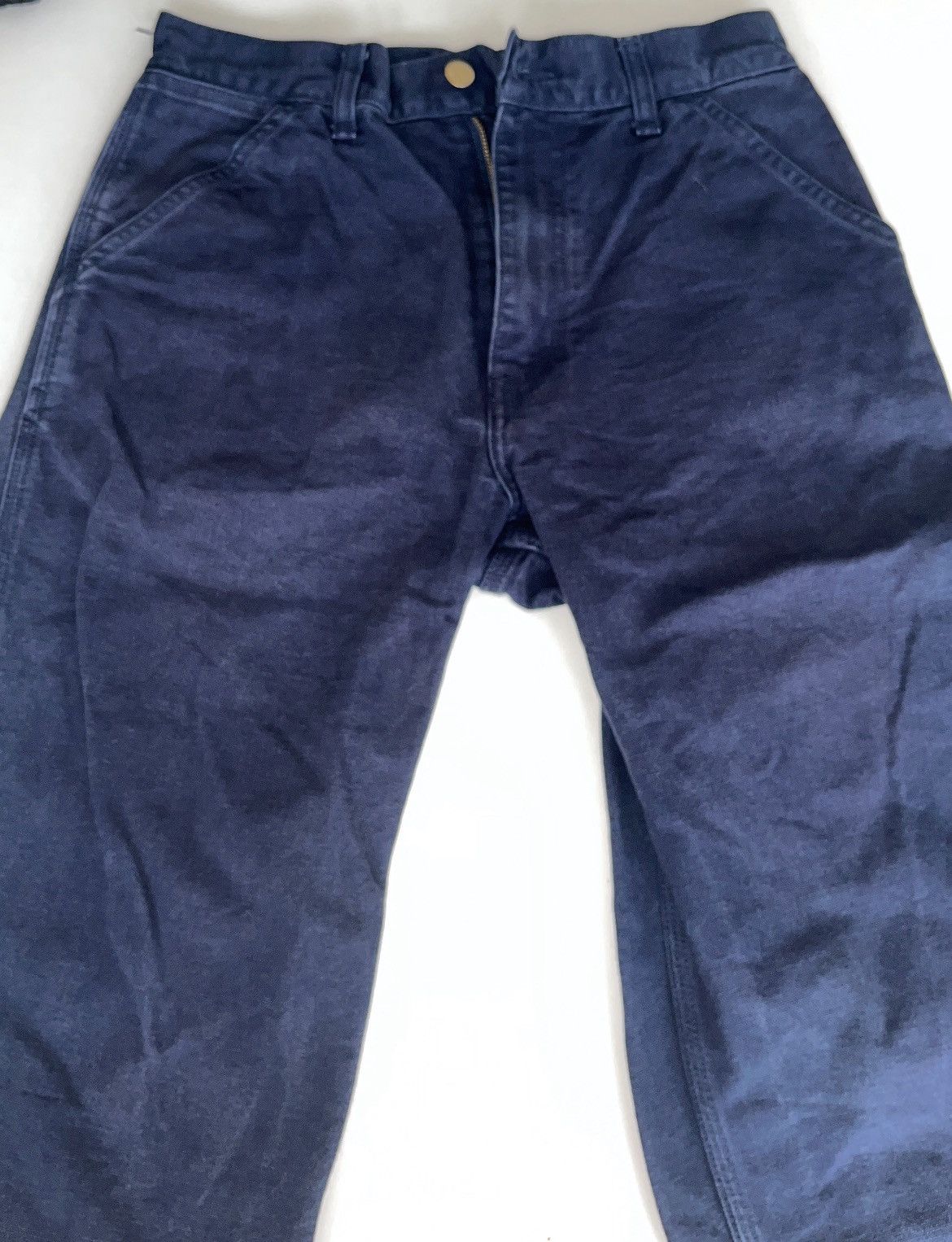 Carhartt × Carhartt Wip 🔹 Carhartt Pants – Blue Marine size 32L/29W🔹 Size US 32 / EU 48 - 3 Thumbnail