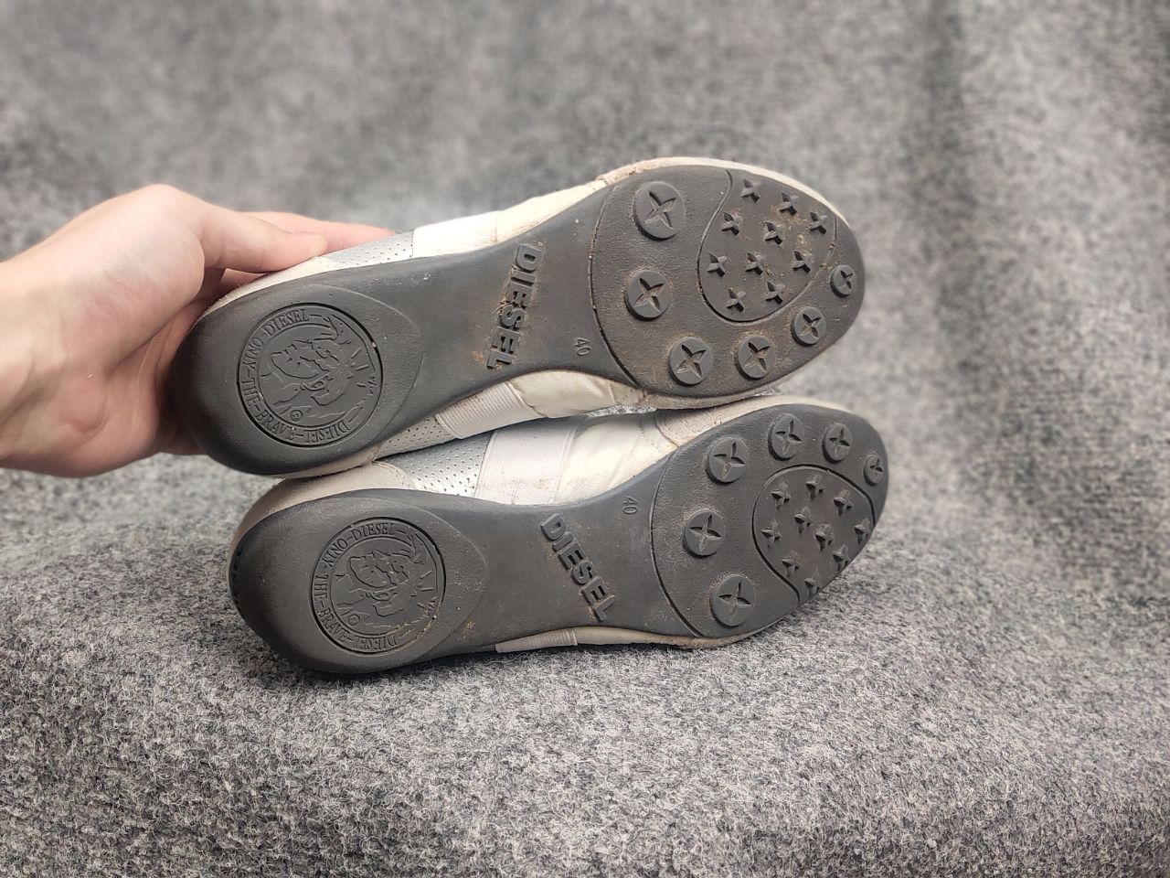 Diesel Vintage 90's Diesel Korbin II Suede rubber Low Sneakers Y2K Size US 7.5 / EU 40-41 - 17 Thumbnail