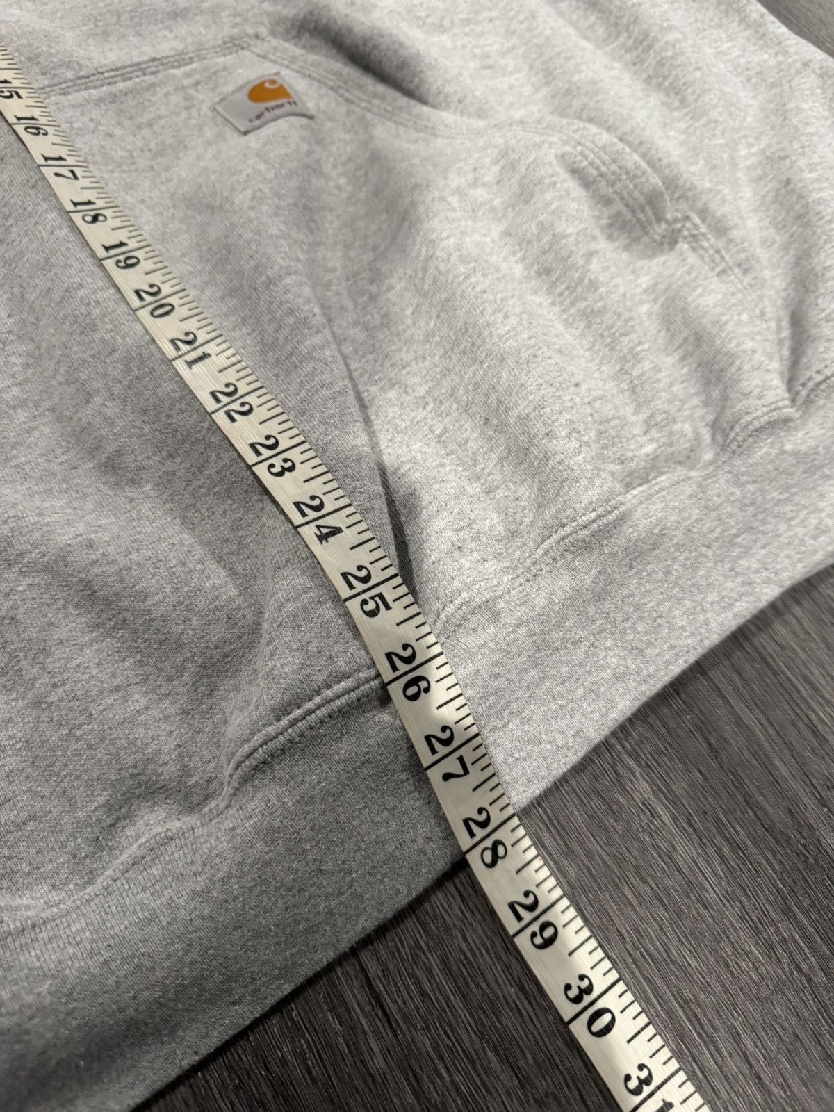 Carhartt Vintage Gray Carhartt Hoodie Size US XL / EU 56 / 4 - 4 Thumbnail
