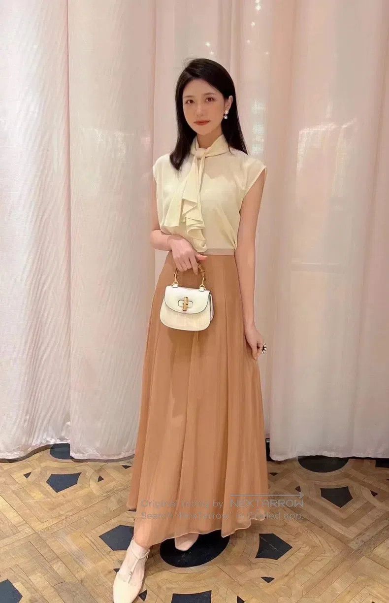 Gucci Gucci Silk pleated skirt Size 27" / US 4 / IT 40 - 6 Thumbnail