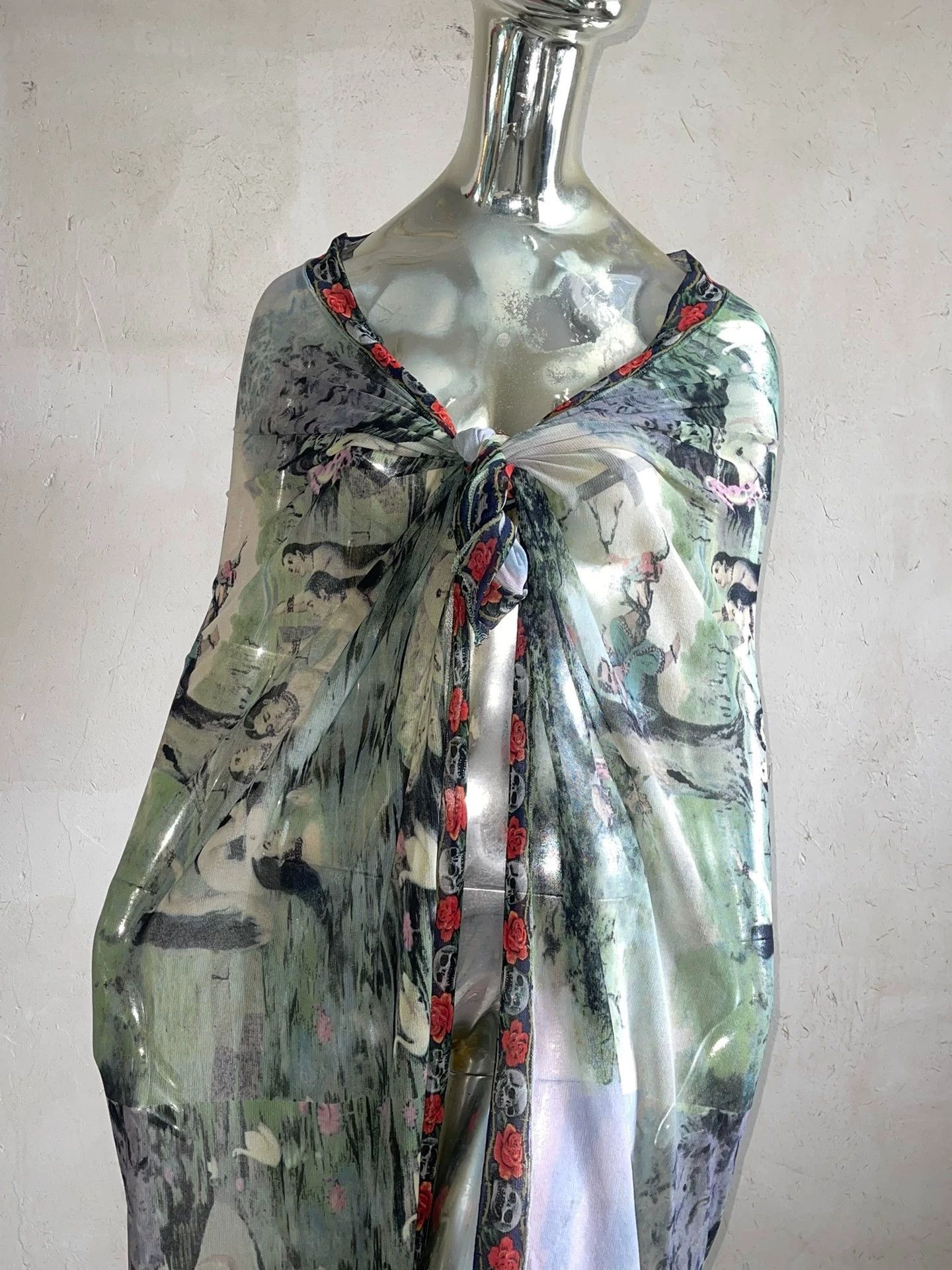Jean Paul Gaultier Jean Paul Gaultier Rare Bather Scarf Multi-Way Size ONE SIZE - 7 Thumbnail