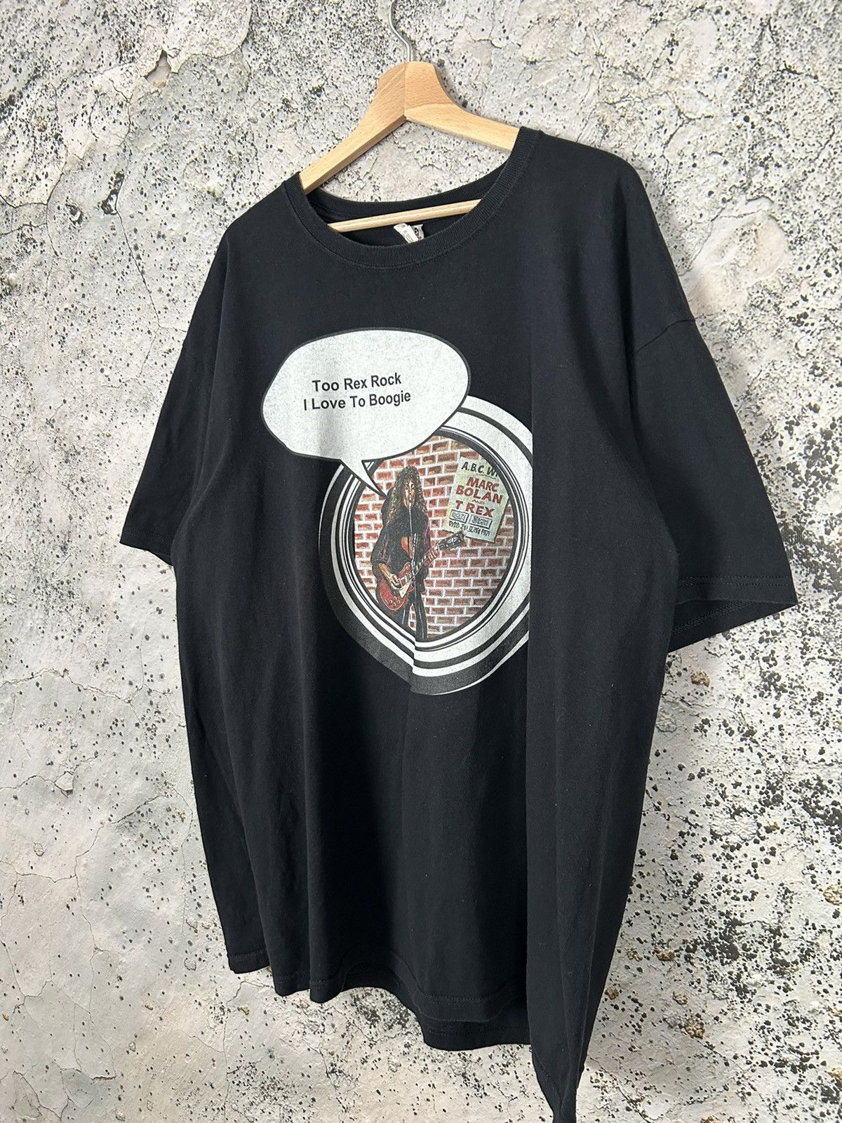 Band Tees Vintage T-Rex Marc Bolan Rock Band Tee Metal Punk 90s Y2K Size US XXL / EU 58 / 5 - 2 Thumbnail
