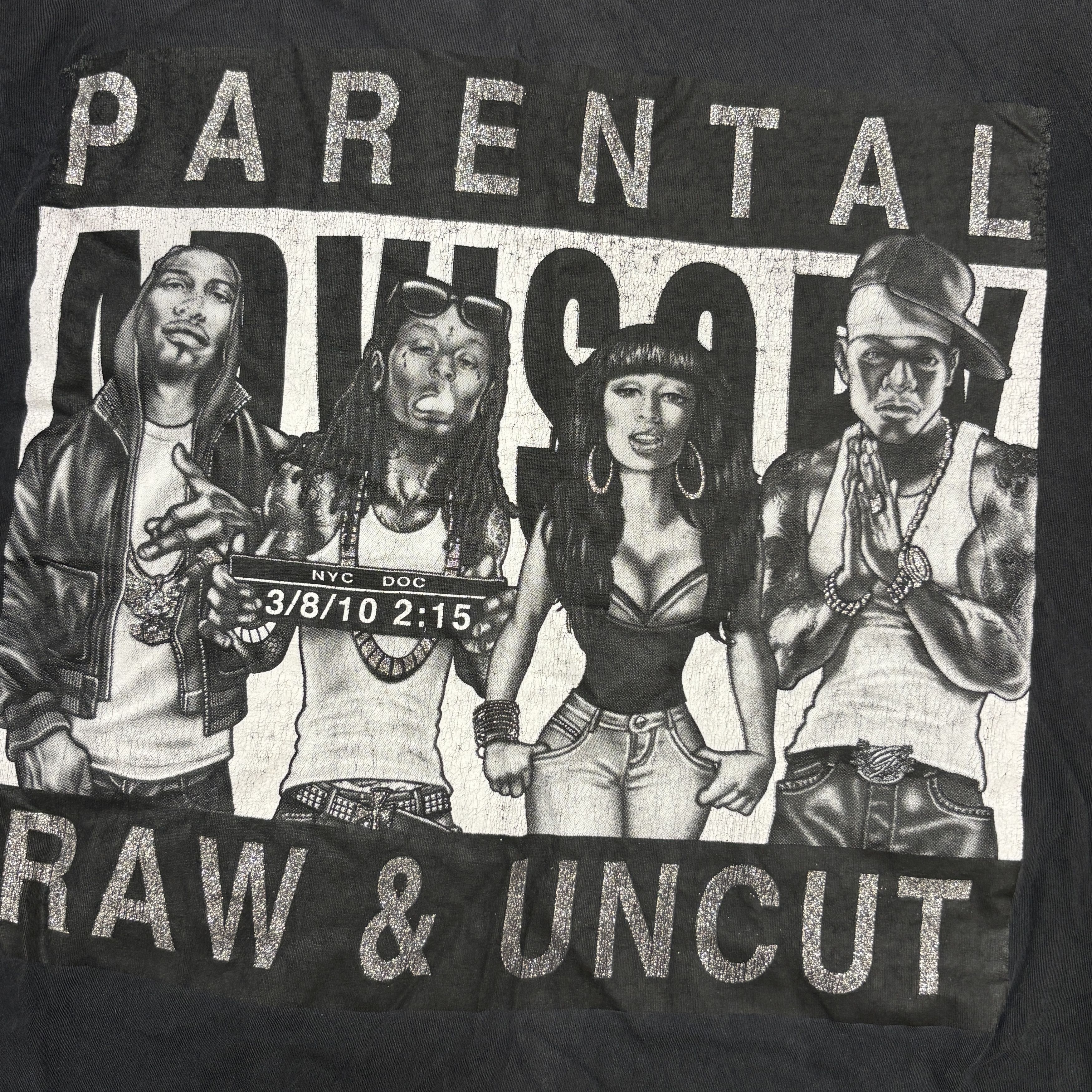 Rap Tees Vintage Rap Tee Lil Wayne Lil Kim 50 Cent Hip Hop Band Tee Size US XXL / EU 58 / 5 - 4 Thumbnail