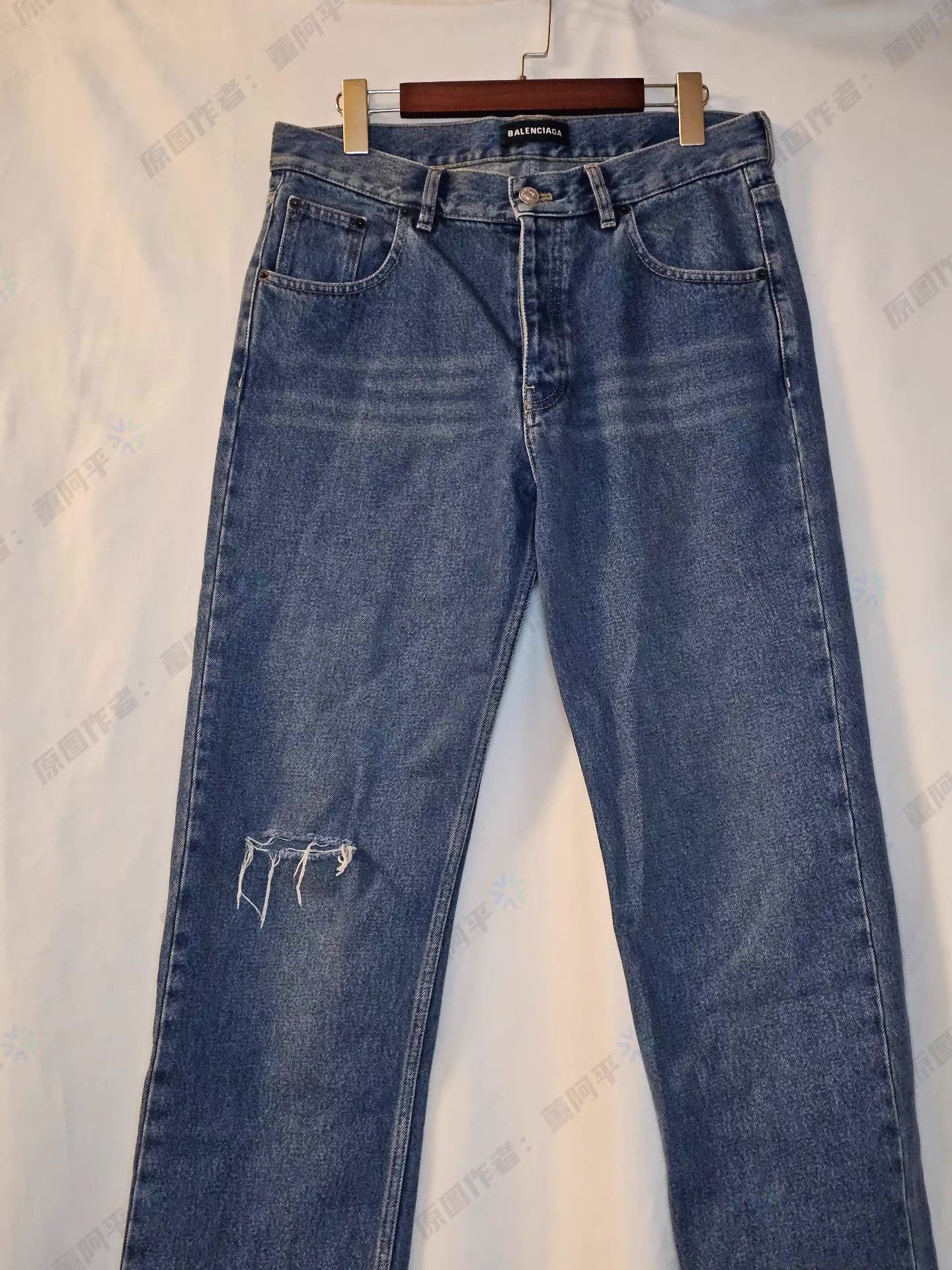 Balenciaga Balenciaga men's jeans Q4 Size US 34 / EU 50 - 2 Thumbnail