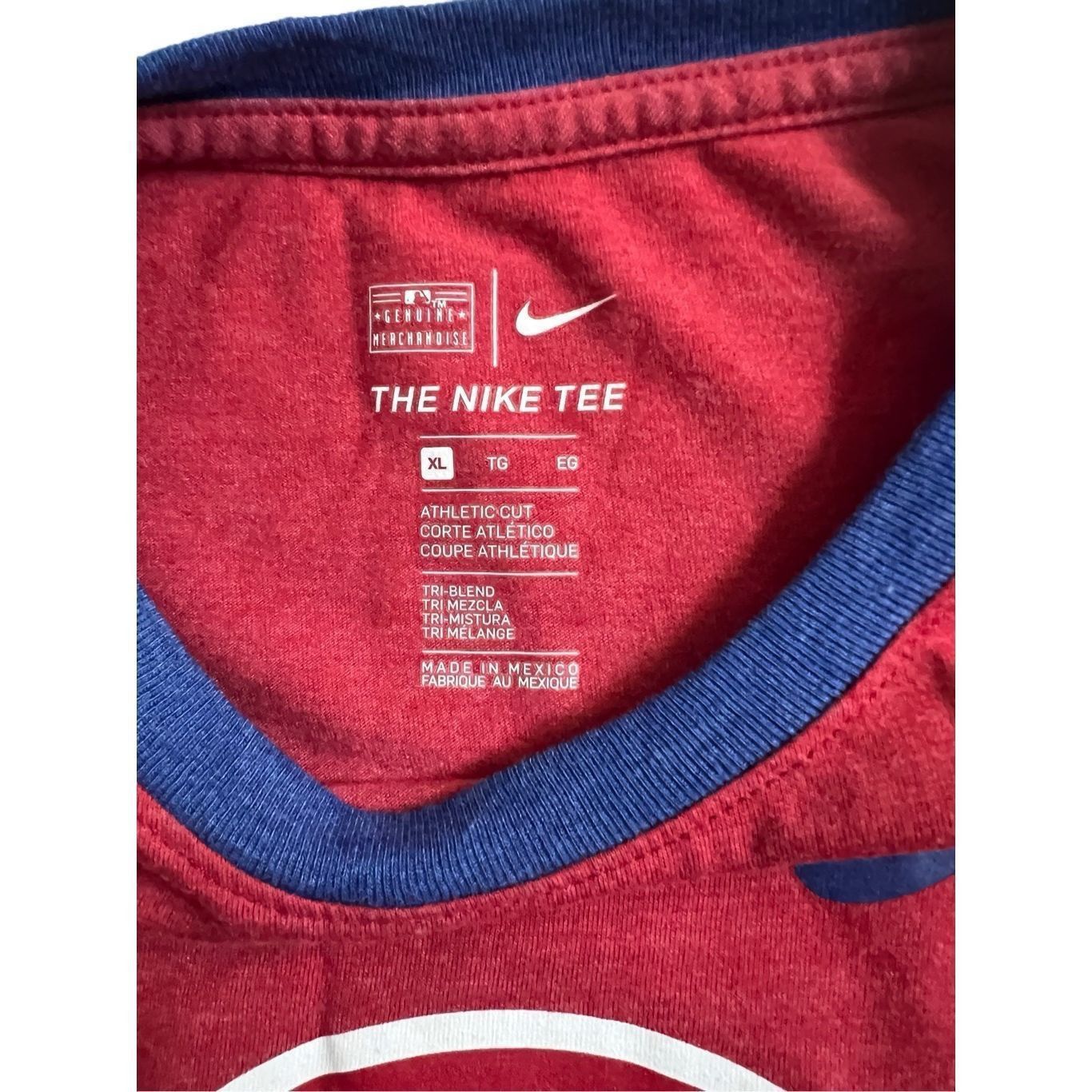 Nike Nike MLB Chicago Cubs Jersey tee size XL Size XL / US 12-14 / IT 48-50 - 5 Thumbnail