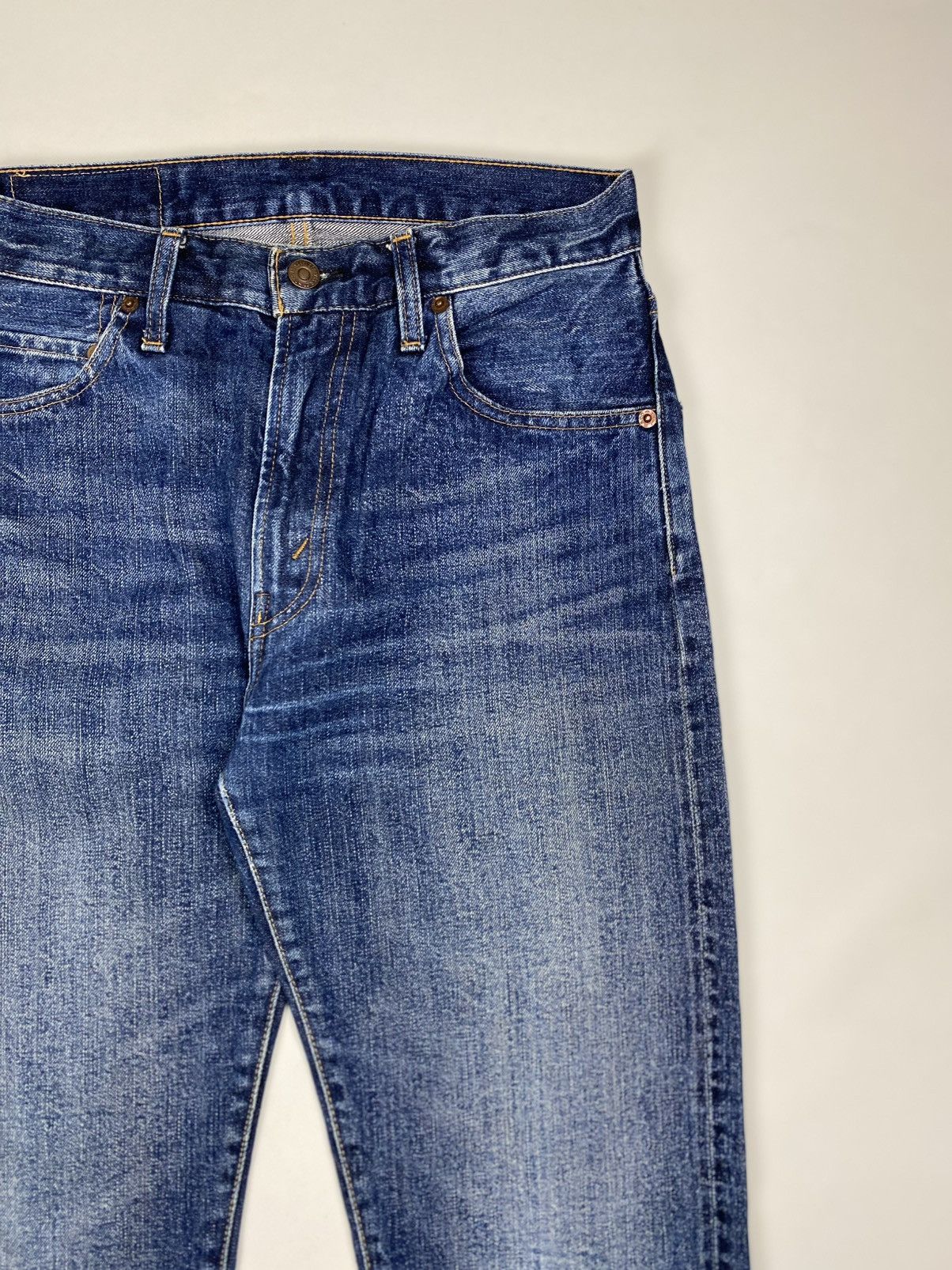 Levi's Vintage Clothing Levis Vintage Clothing 505-0217 Selvedge Denim Big E Jeans Size US 30 / EU 46 - 17 Thumbnail