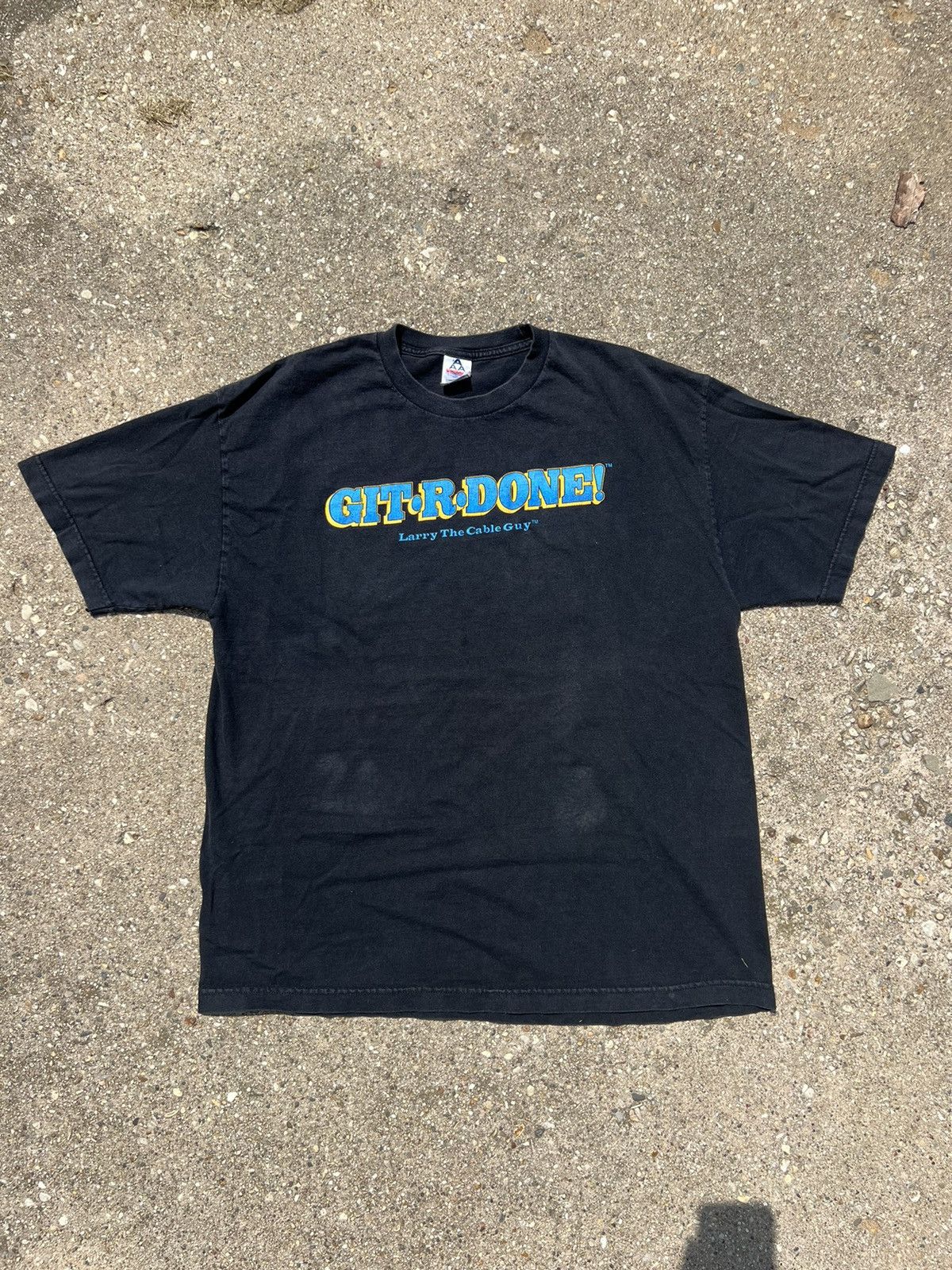 Vintage Gitrdone / Gotrdid Larry The Cable Guy T-shirt Size US XL / EU 56 / 4 - 1 Thumbnail
