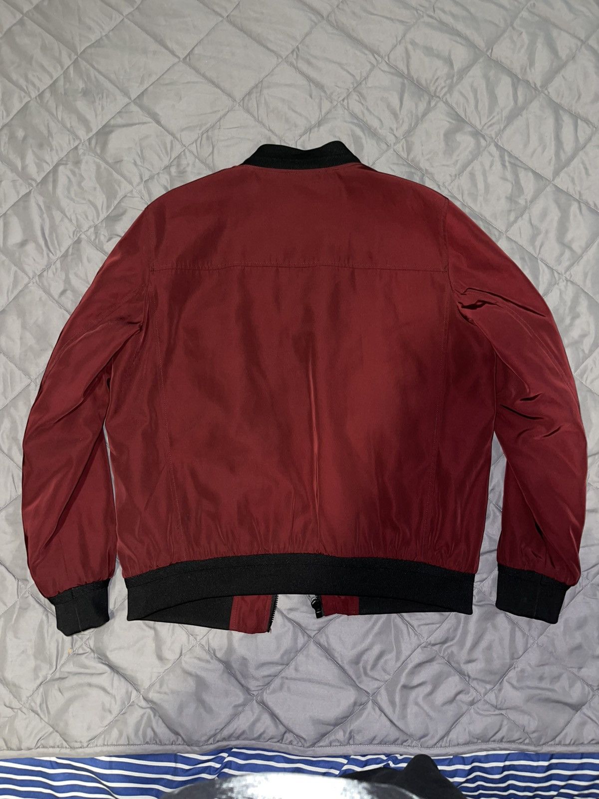 Calvin Klein × Vintage Calvin Klein Bomber Jacket Size US M / EU 48-50 / 2 - 2 Thumbnail