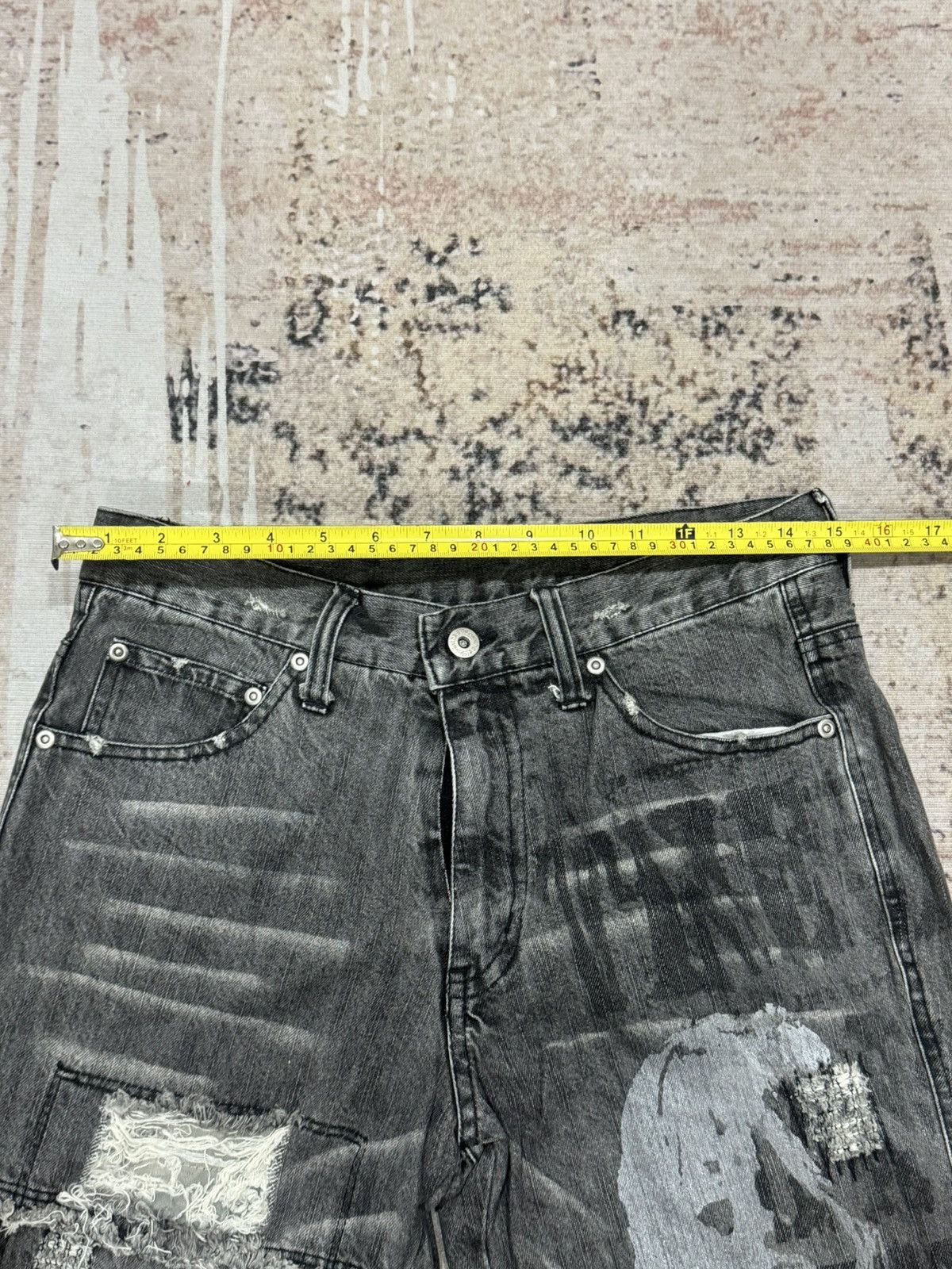 In The Attic In THE ATTIC - design like hysteric glamour distress jeans Size US 30 / EU 46 - 8 Thumbnail