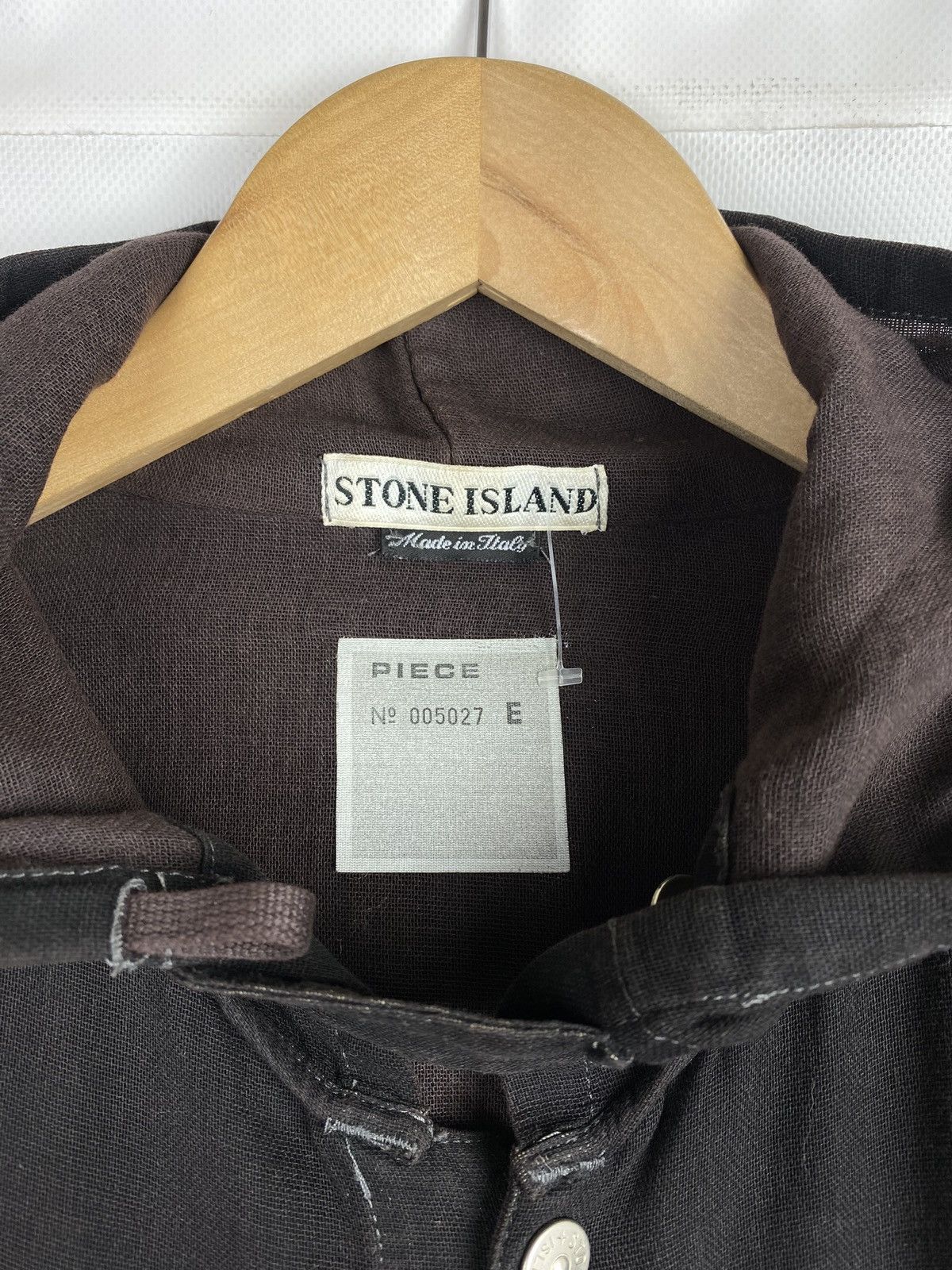 Stone Island Rare Stone Island Vintage Spalmatura hooded jacket size M Size US M / EU 48-50 / 2 - 11 Thumbnail